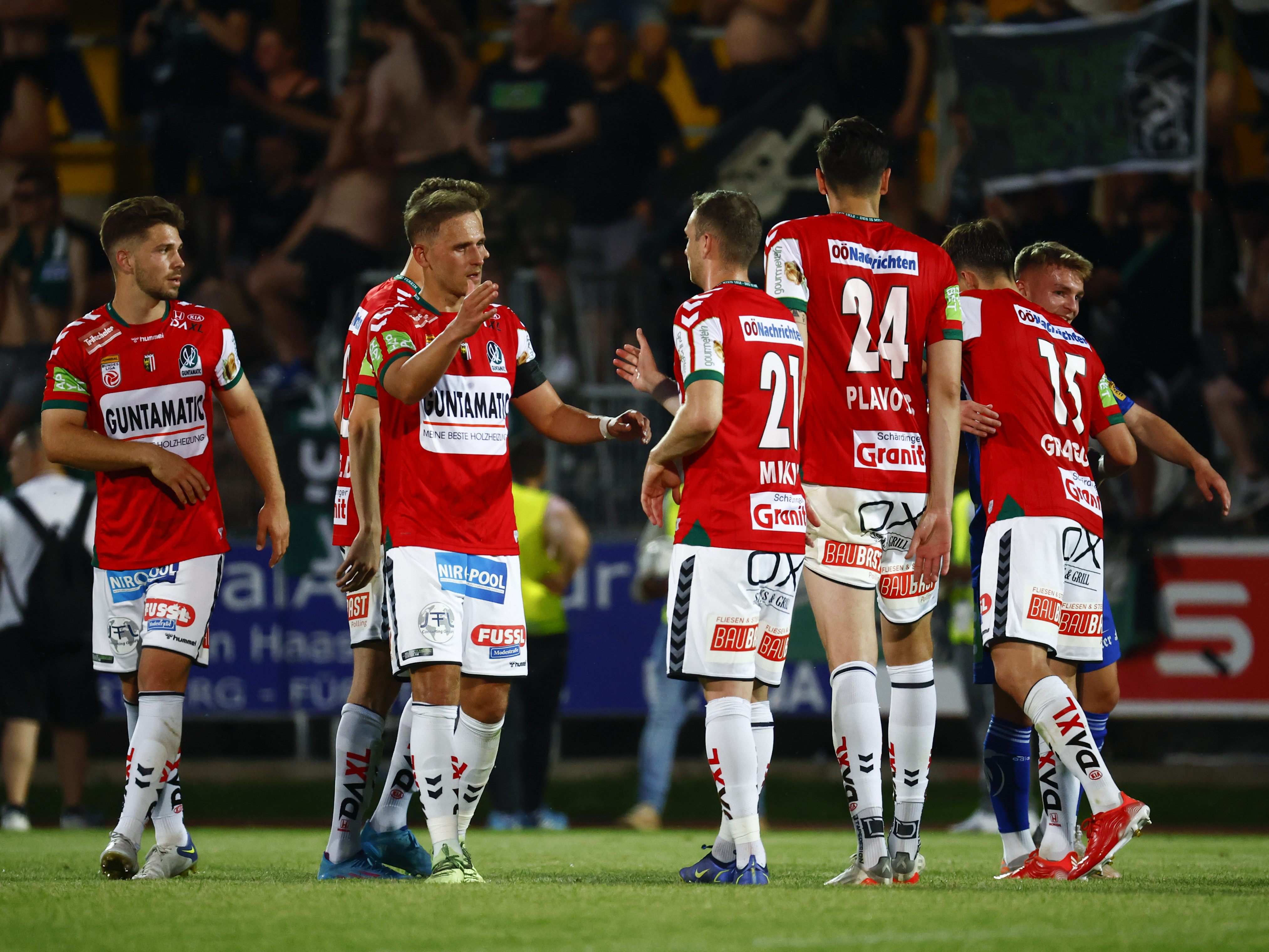 LIVE-Ticker zum Spiel SV Ried gegen Austria Lustenau ab 17.00 Uhr.