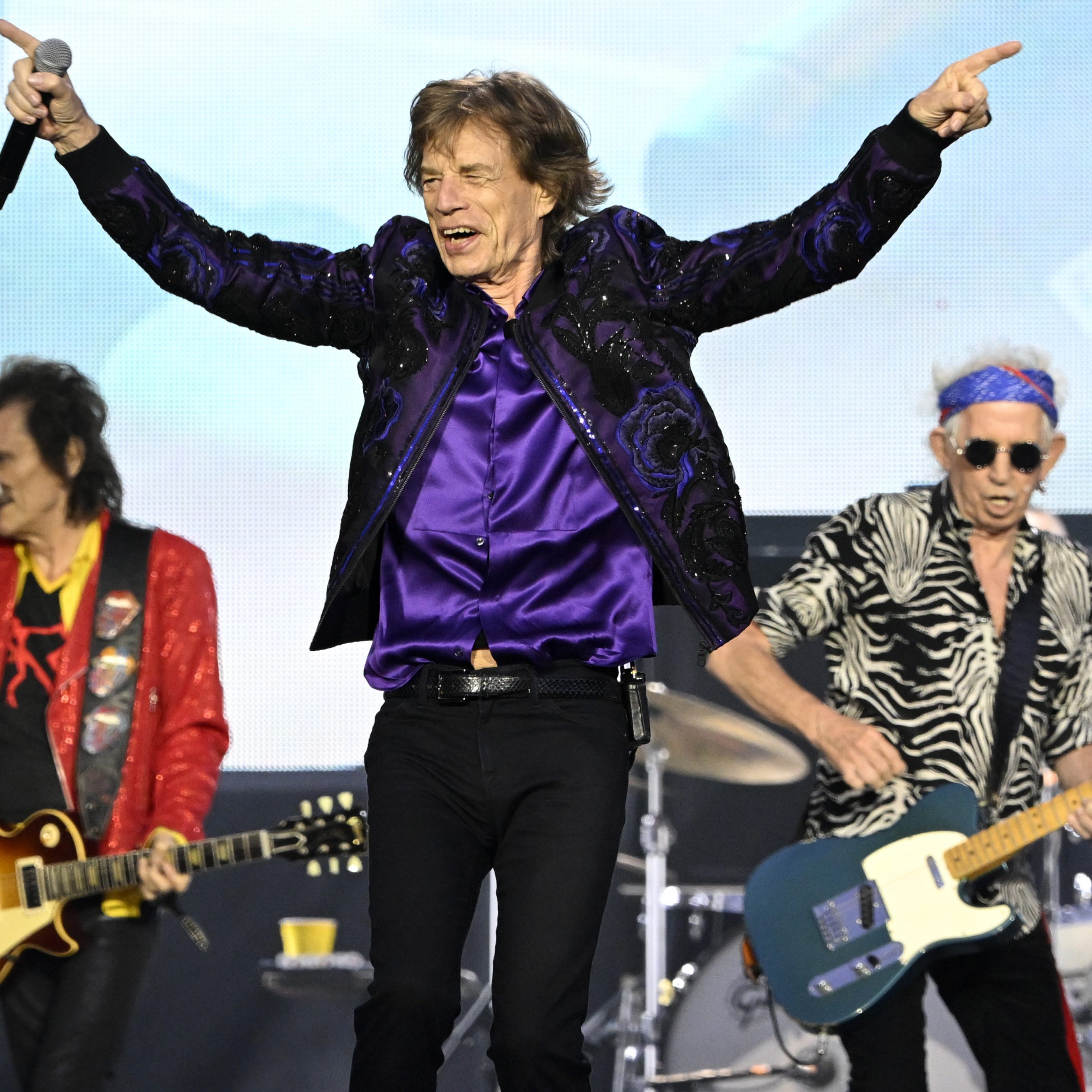 Die Rolling Stones rockten im Ernst-Happel-Stadion Wien.