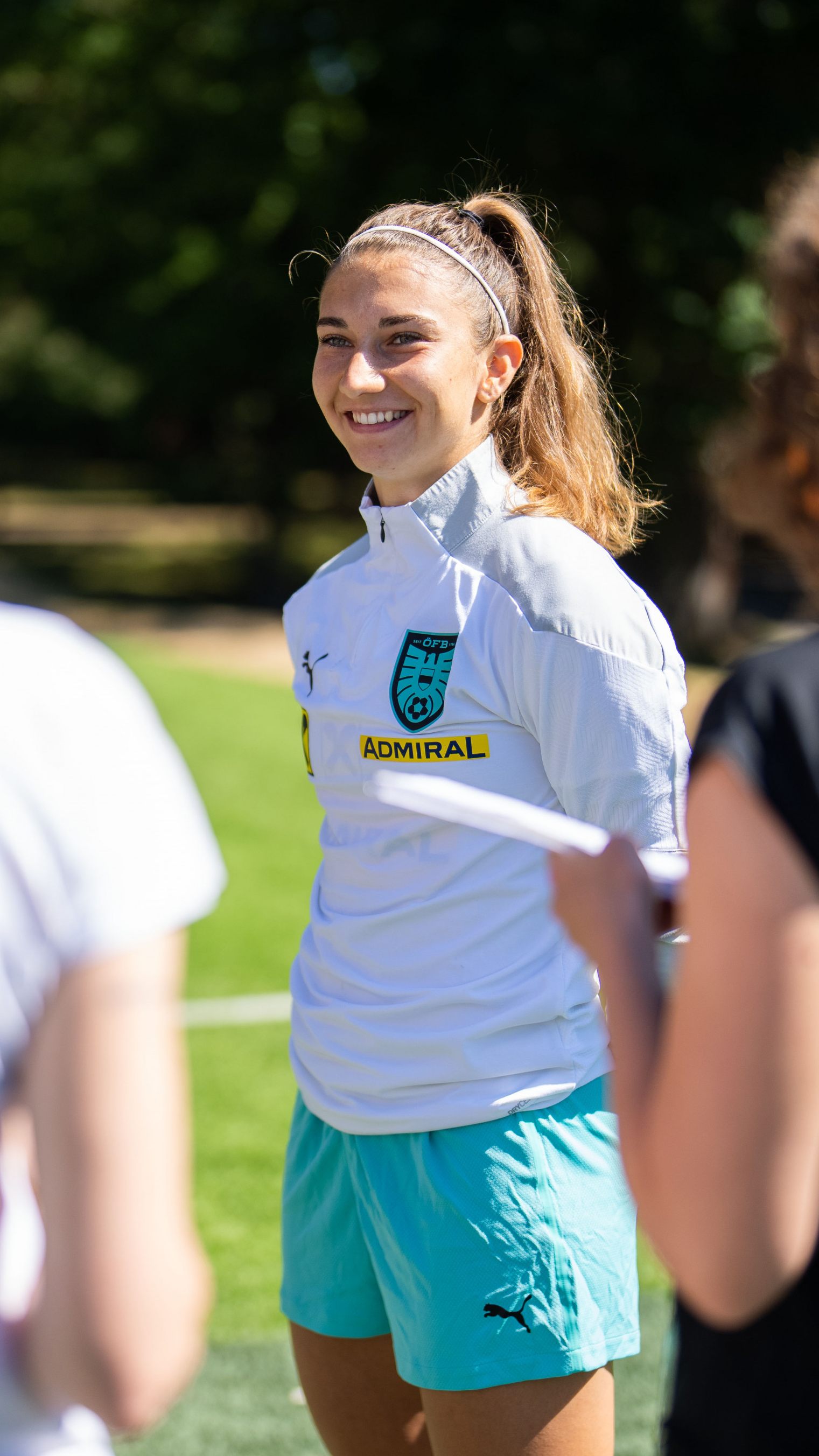 Katharina Naschenweng hat nach überstandener Coronainfektion am Dienstag wieder mit dem ÖFB-Team trainiert