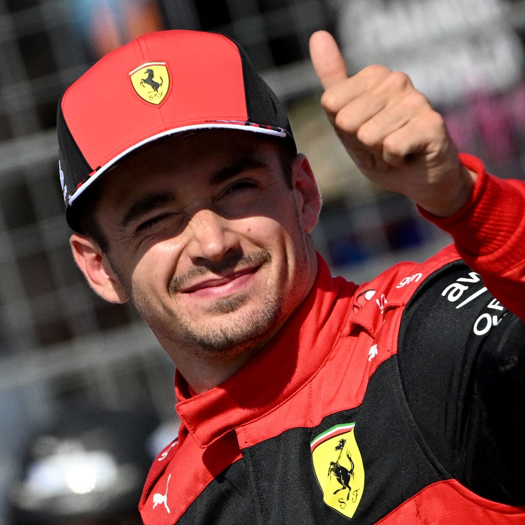 Charles Leclerc startet am Sonntag von der Pole.
