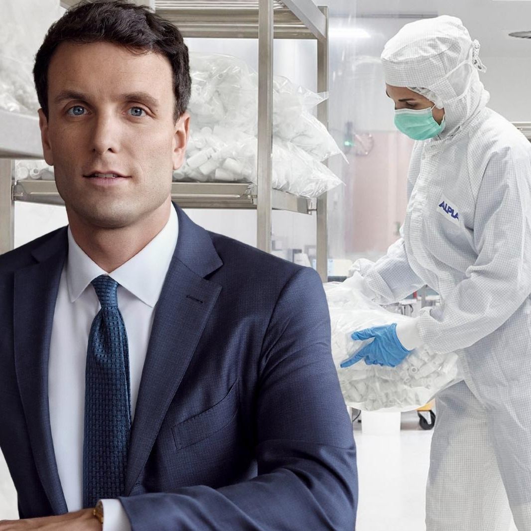 Das Verpackungsunternehmen ALPLA (im Bild CEO Philipp Lehner) baut seine Pharmasparte weiter aus.
