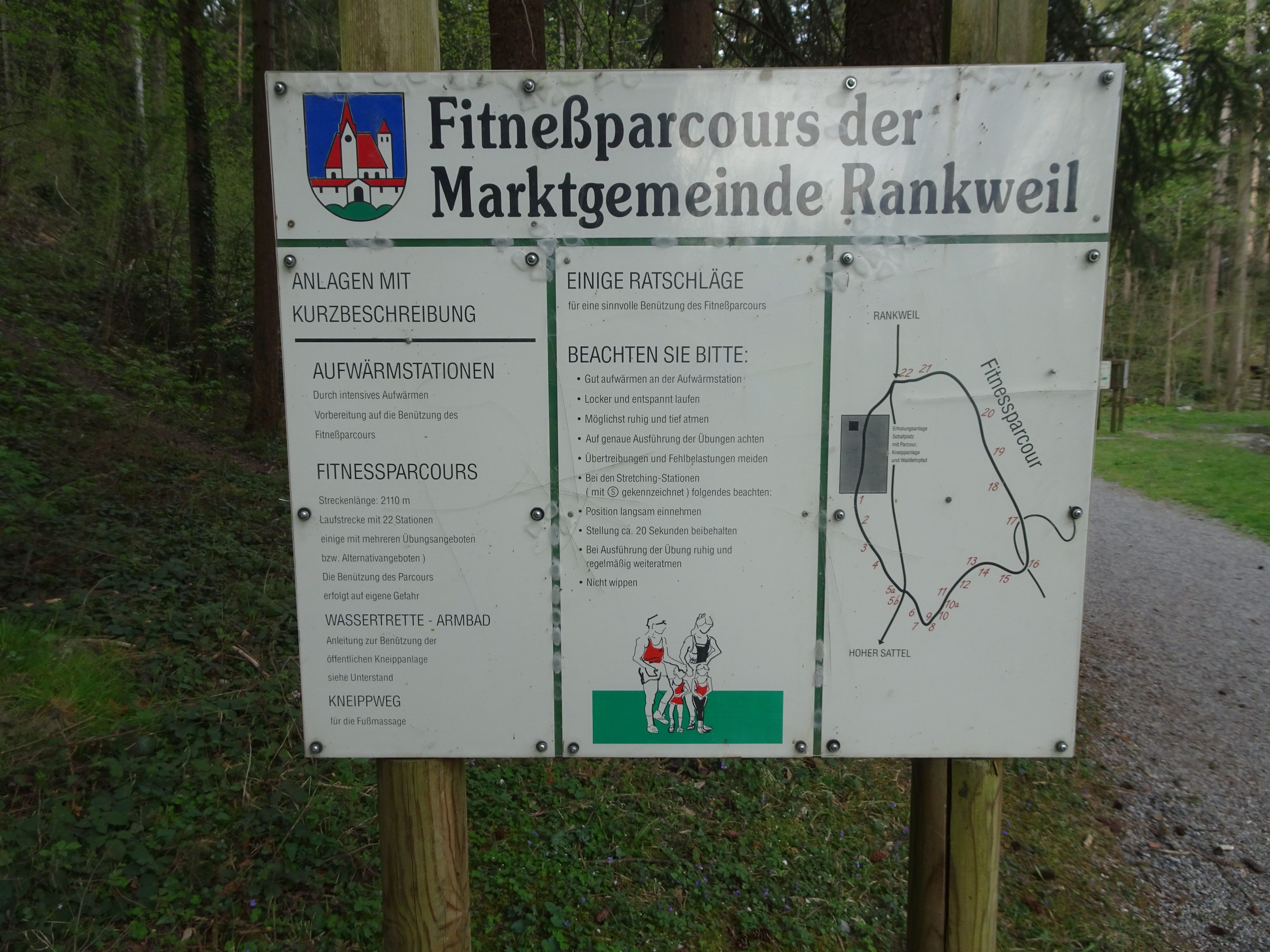 Der alte Fitnessparcours am Schafplatz weicht einer neuen Anlage für neurozentriertes Training. Der alte Fitnessparcours am Schafplatz weicht einer neuen Anlage für neurozentriertes Training.