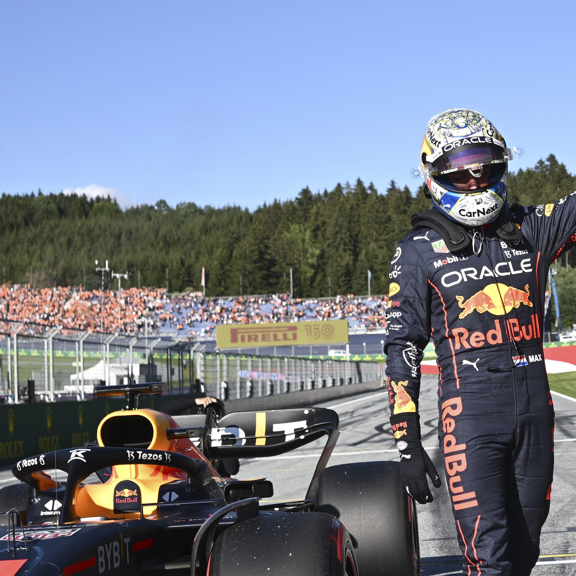 Max Verstappen startet in Spielberg zum dritten Mal aus der Pole Position.