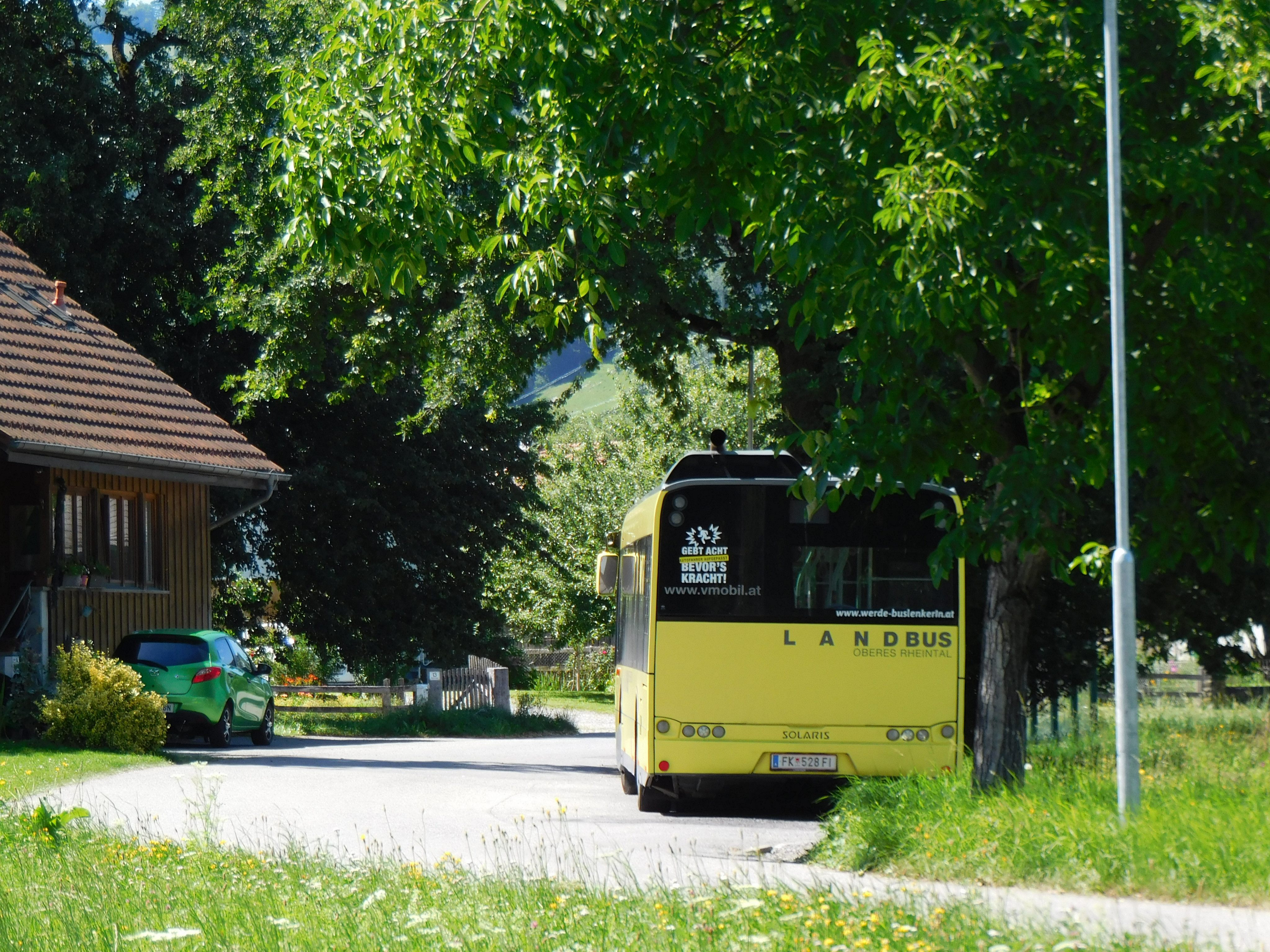 Die Fahrpläne des Landbus Oberes Rheintal wurde verändert und neu konzipiert
