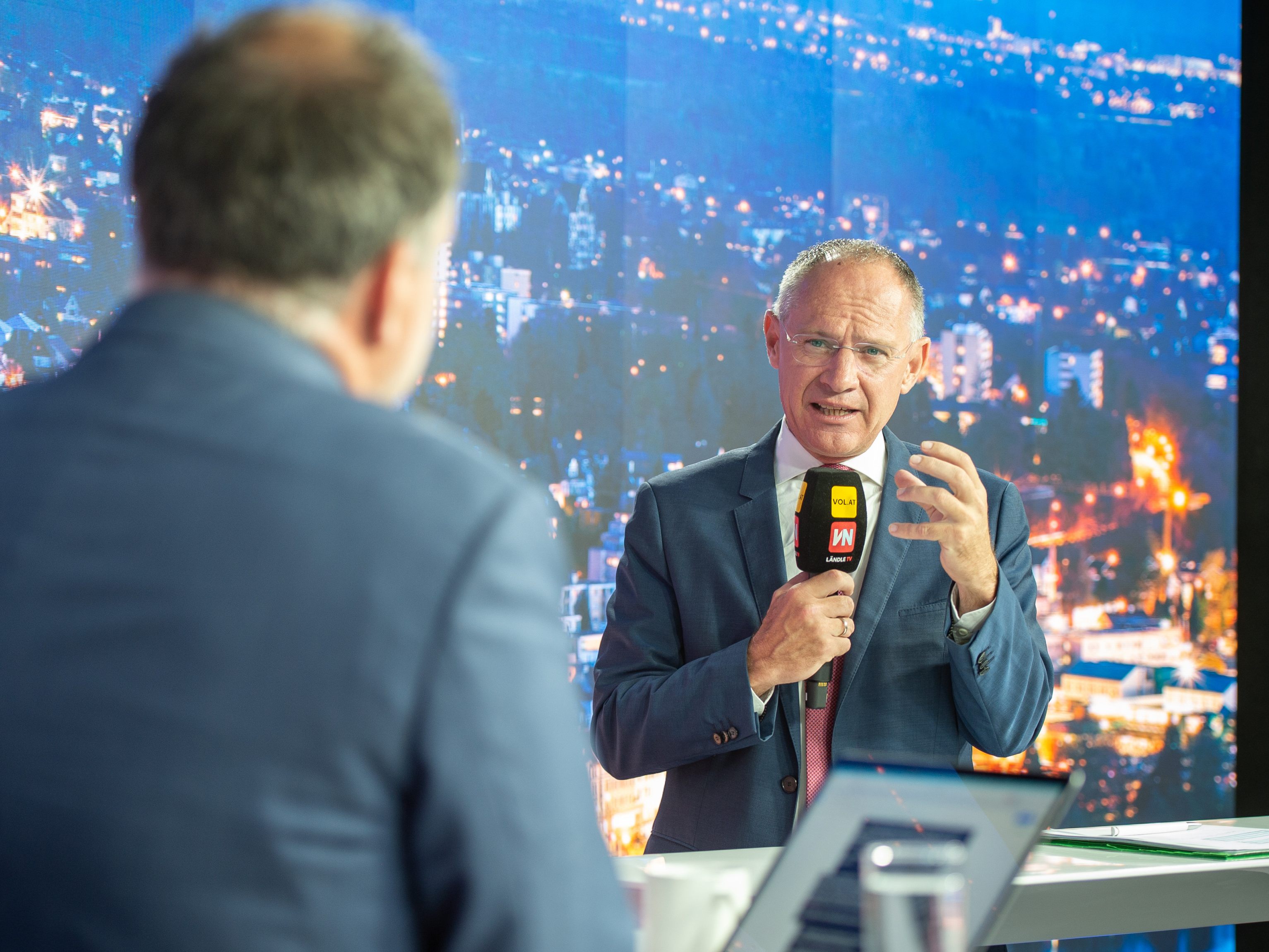 Innenminister Karnber bei "Vorarlberg LIVE" Innenminister Karnber bei "Vorarlberg LIVE"