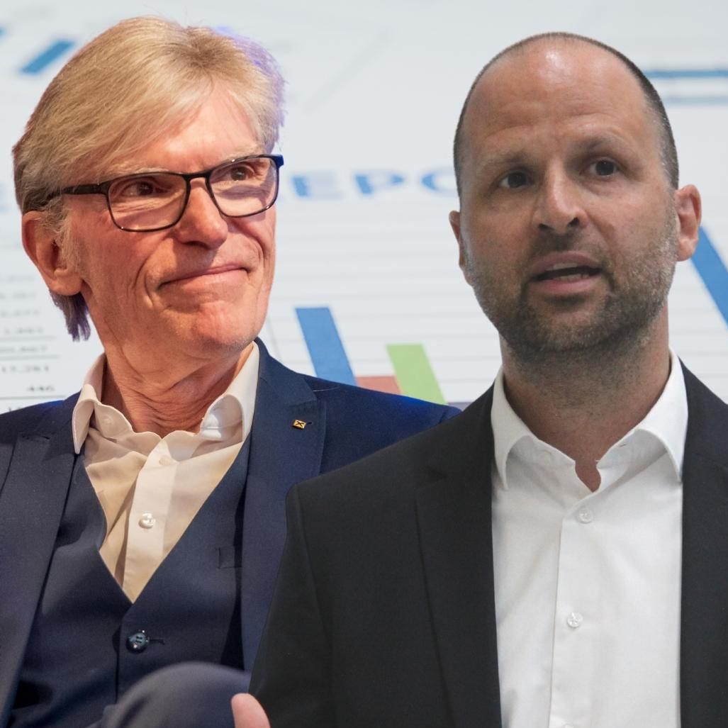 Die Vorarlberger Landesregierung präsentiert den Wirtschaftsbericht.