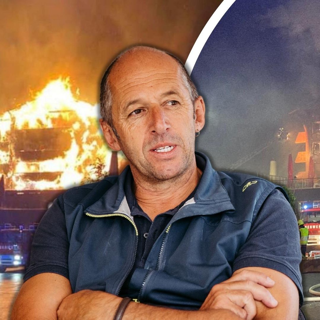 Bürgermeister Stefan Strolz über den Großbrand in Warth.