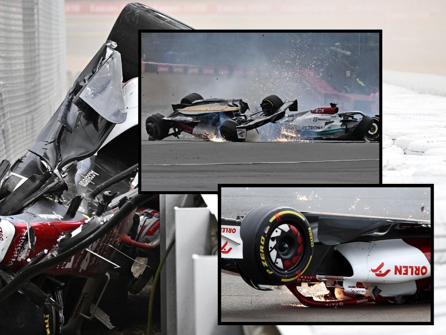 Horror-Unfall beim Silverstone GP!