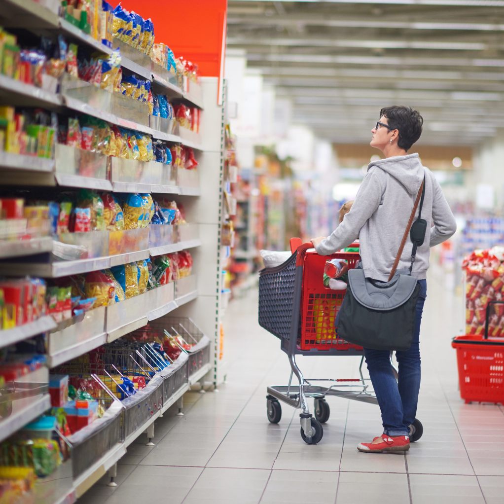 Teurung auch im Lebensmittelhandel angekommen