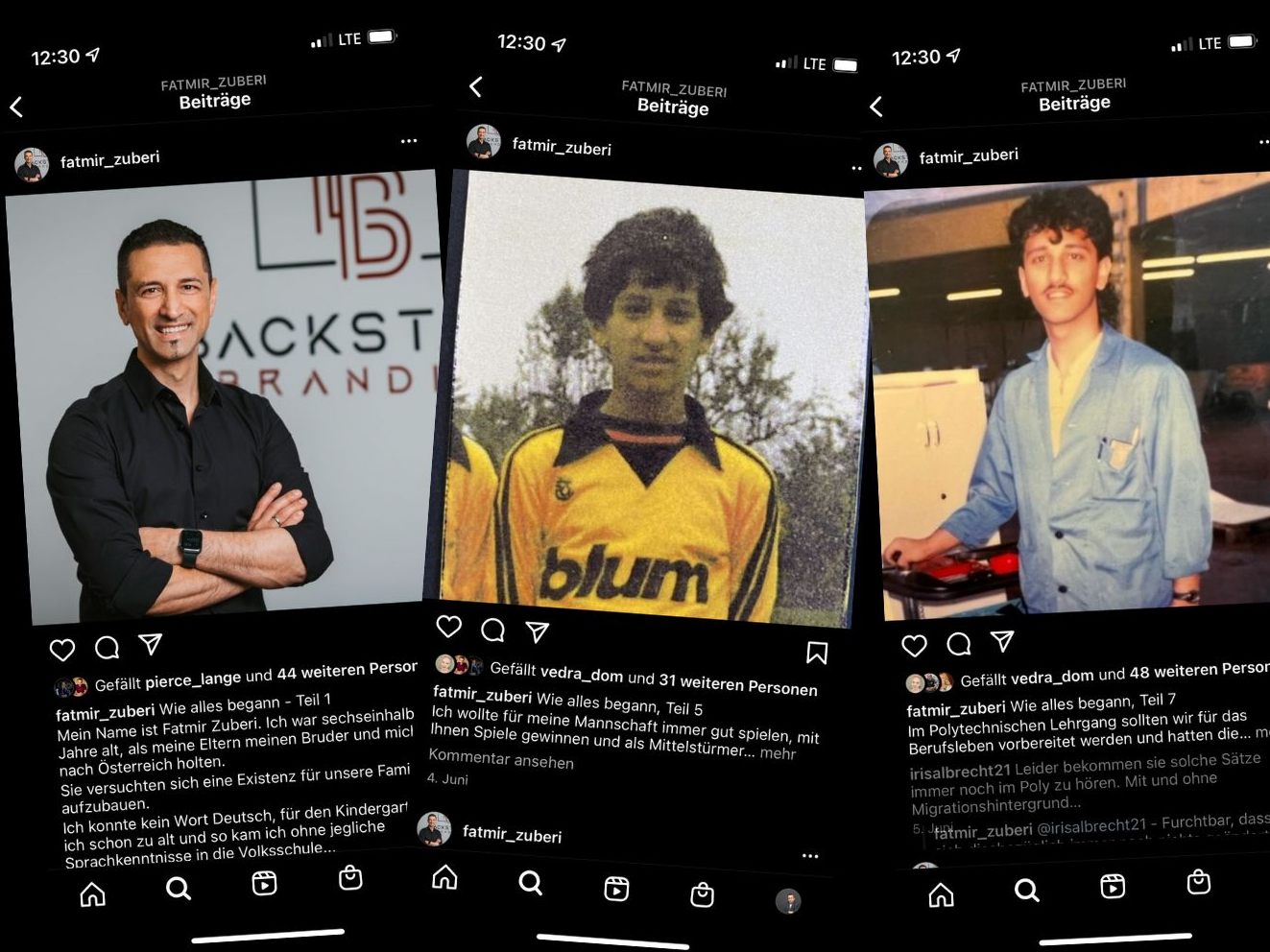 Eine Integrationsgeschichte der besonderen Art: Auftakt für die VOL.AT-Serie mit Fatmir Zuberi.