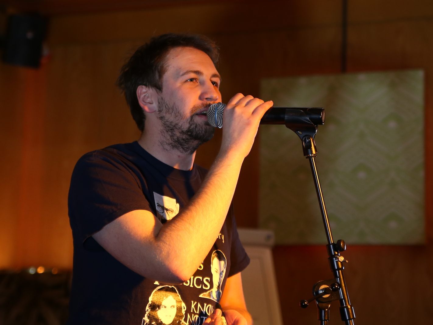 Ivica Mijajlovic ist zweifacher Vorarlberger Landesmeister Poetry Slam.