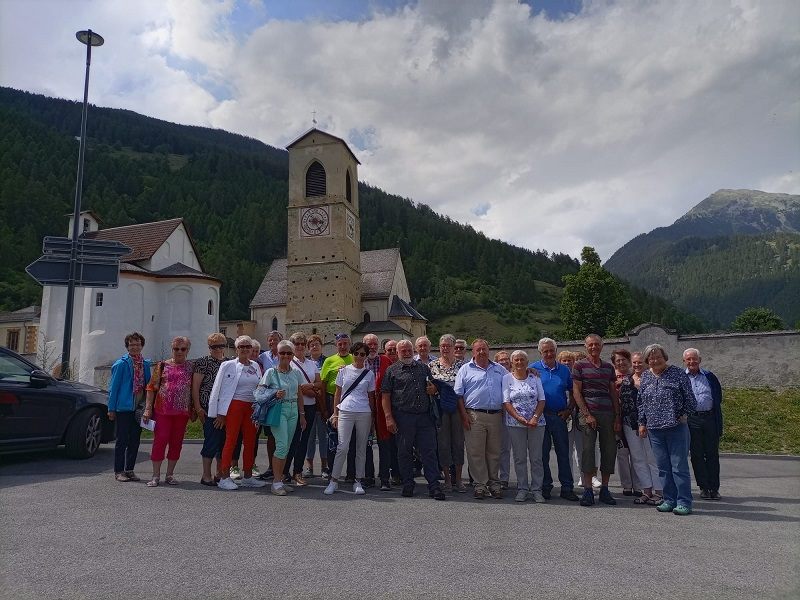 PVÖ St. Gallenkirch fuhr in die Schweiz nach Müstair