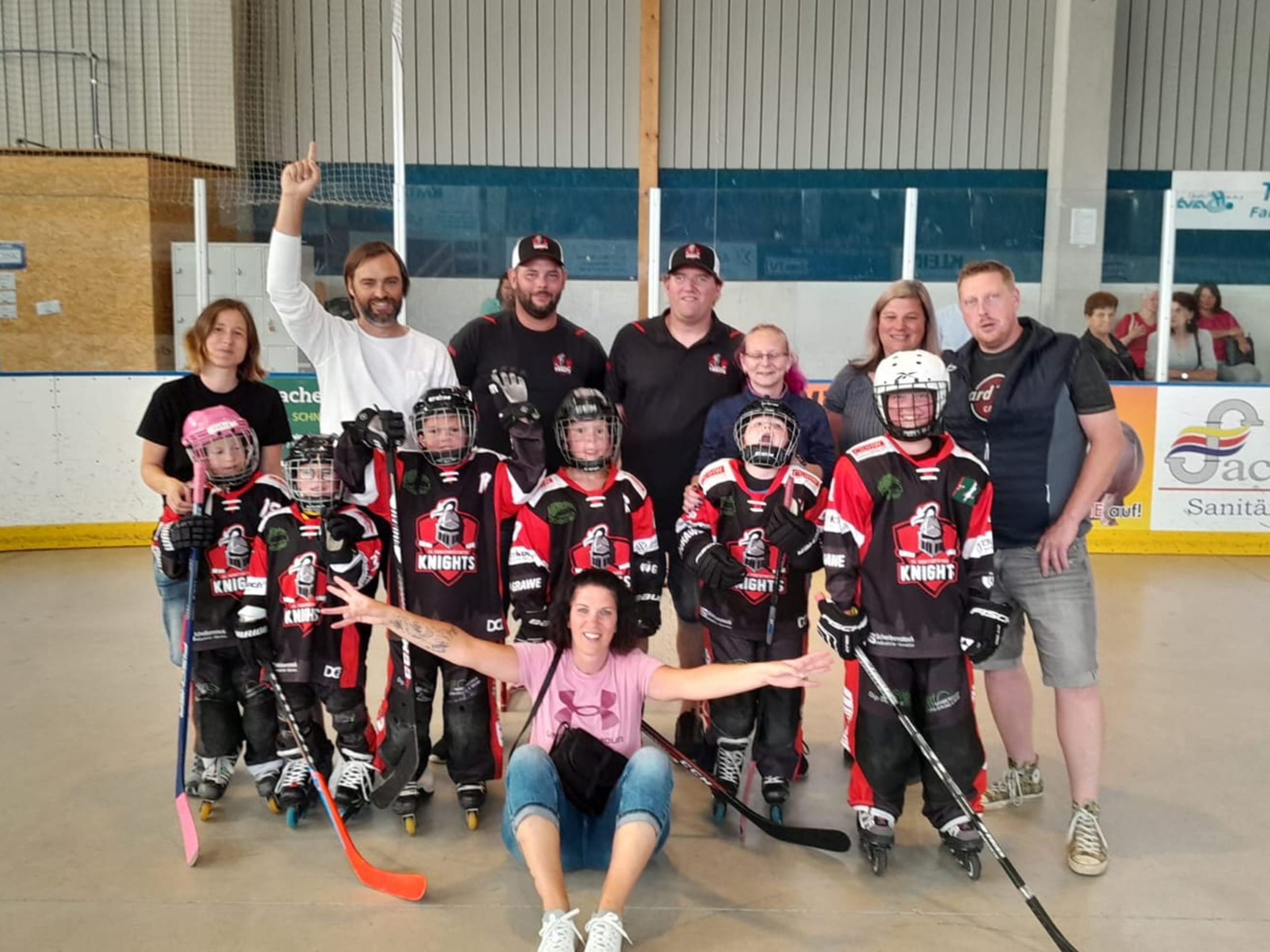 Die U8-Knights waren bei einem internationalen Turnier in Augsburg erfolgreich