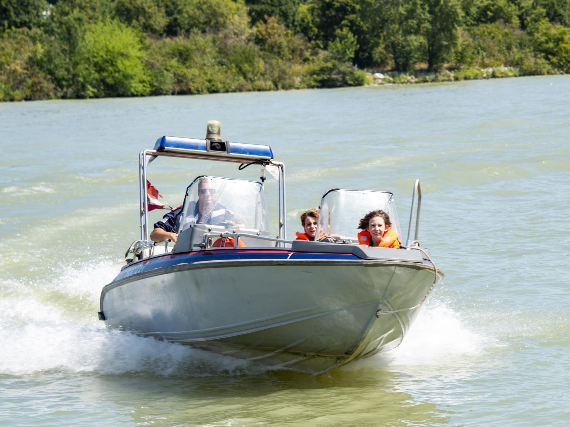Am Samstag findet das Ferienspiel der Wiener Polizei unter dem Motto "Ein Tag beim See- und Stromdienst" statt.
