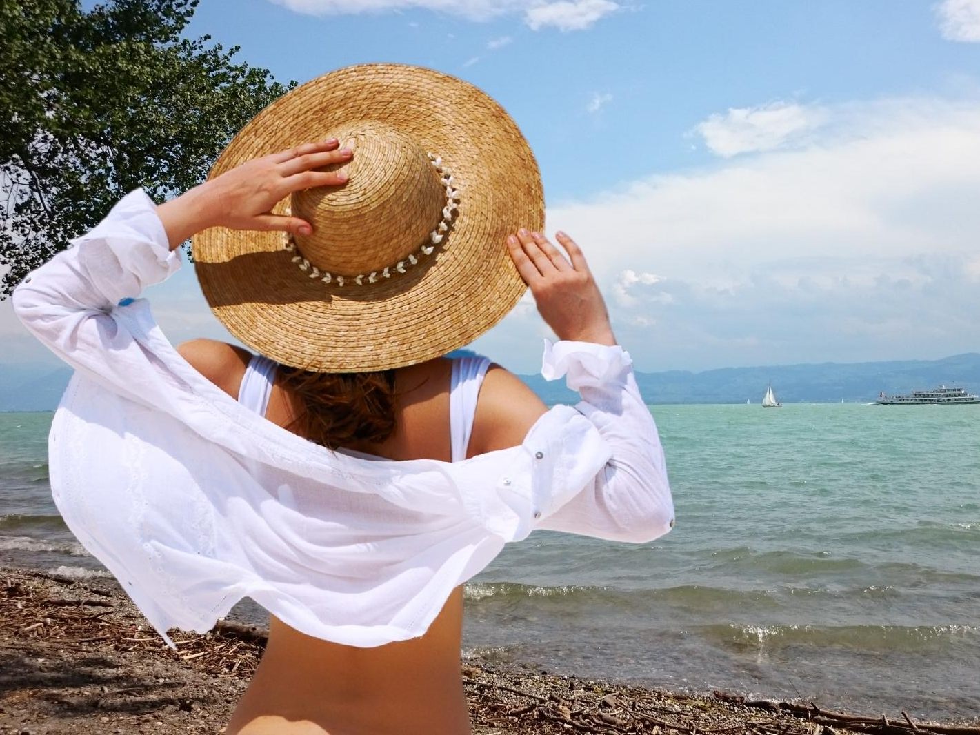 Karibisches Flair: Der Bodensee ist jetzt grün. Karibisches Flair: Der Bodensee ist jetzt grün.