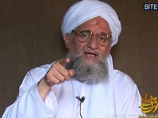 Al-Sawahiri auf einer Aufnahme aus 2009 Al-Sawahiri auf einer Aufnahme aus 2009
