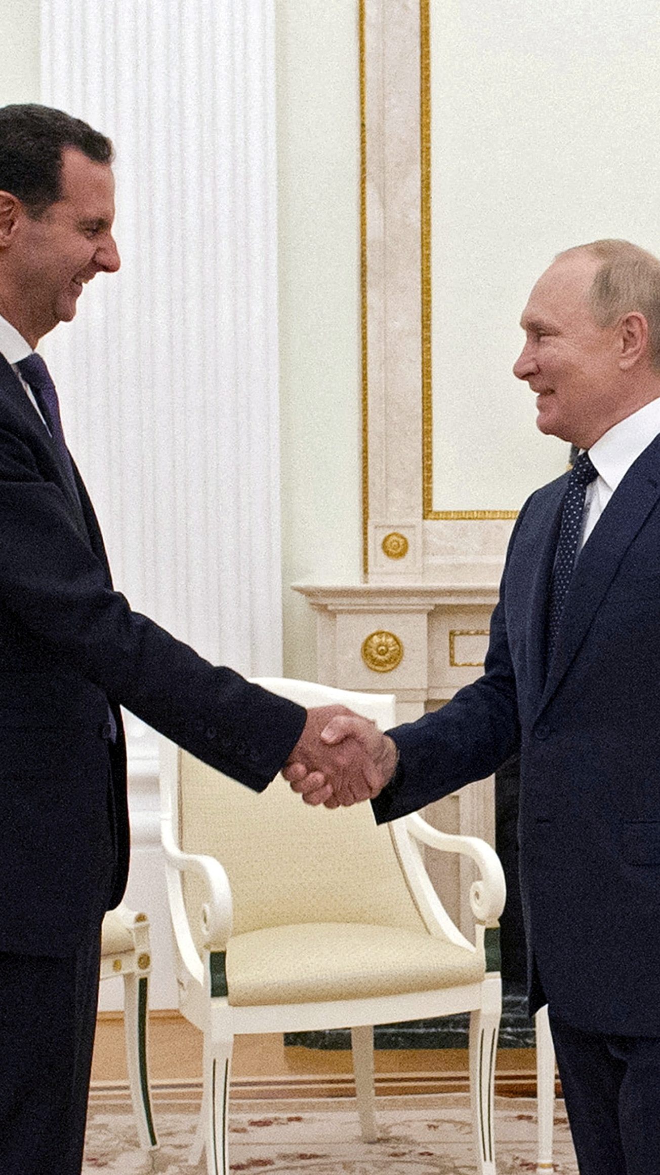 Ziemlich beste Freunde: Assad und Putin.