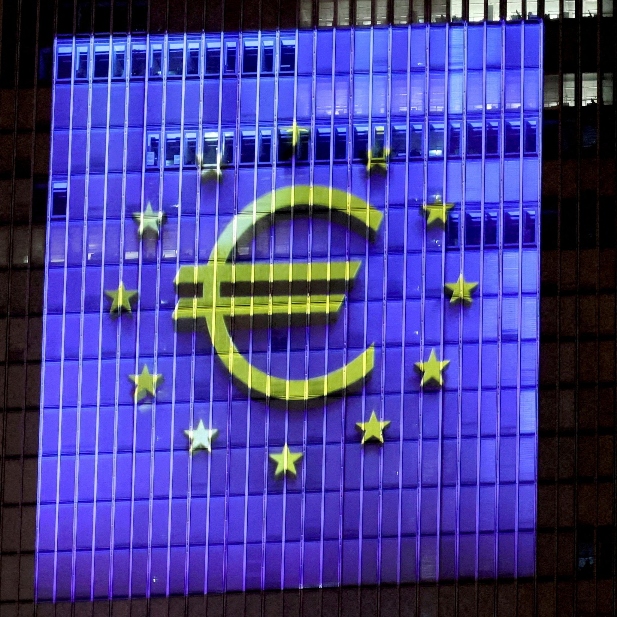 Die Wirtschaft der Eurozone schrumpfte auch im August.