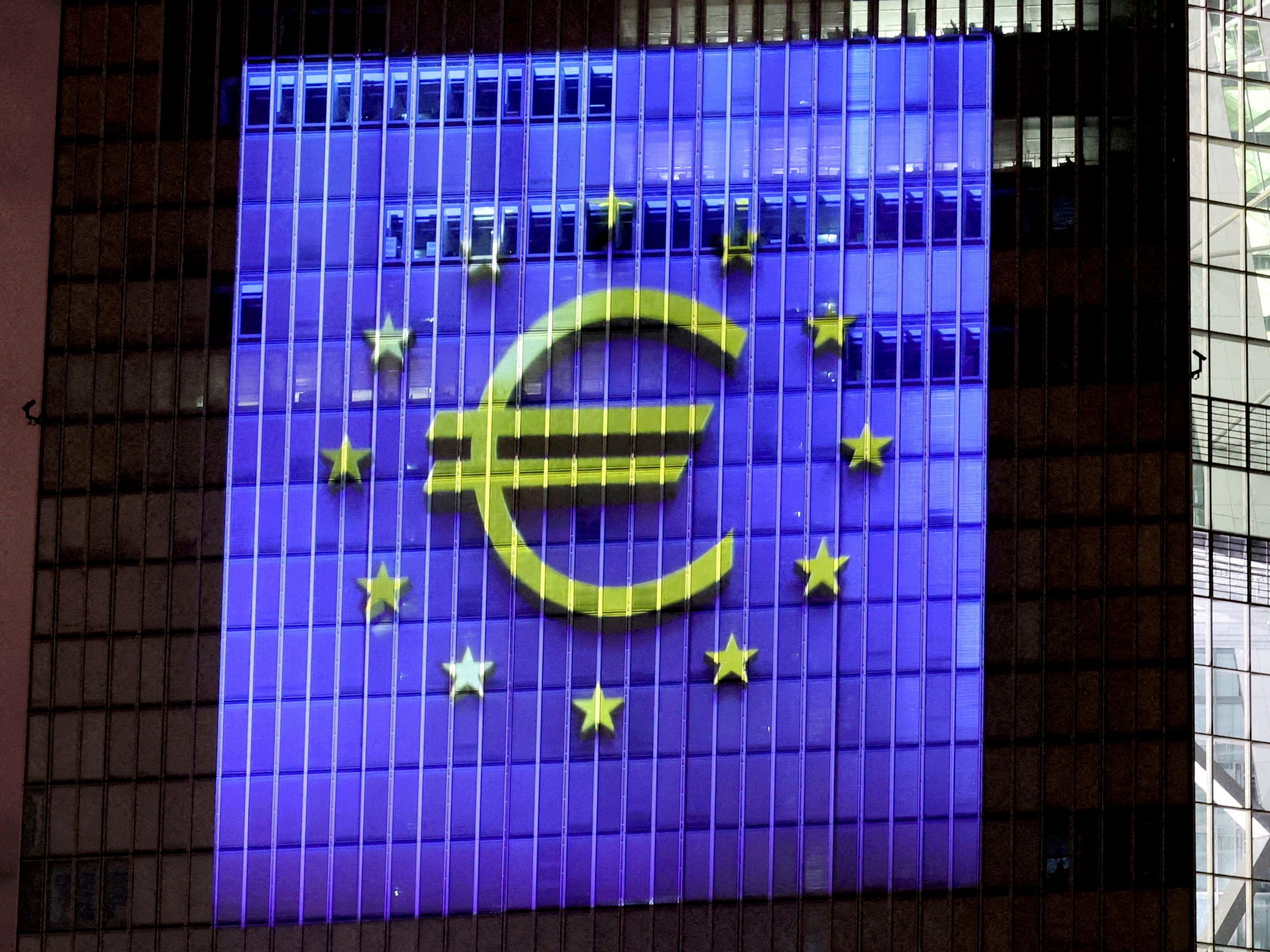 Die Wirtschaft der Eurozone schrumpfte auch im August.