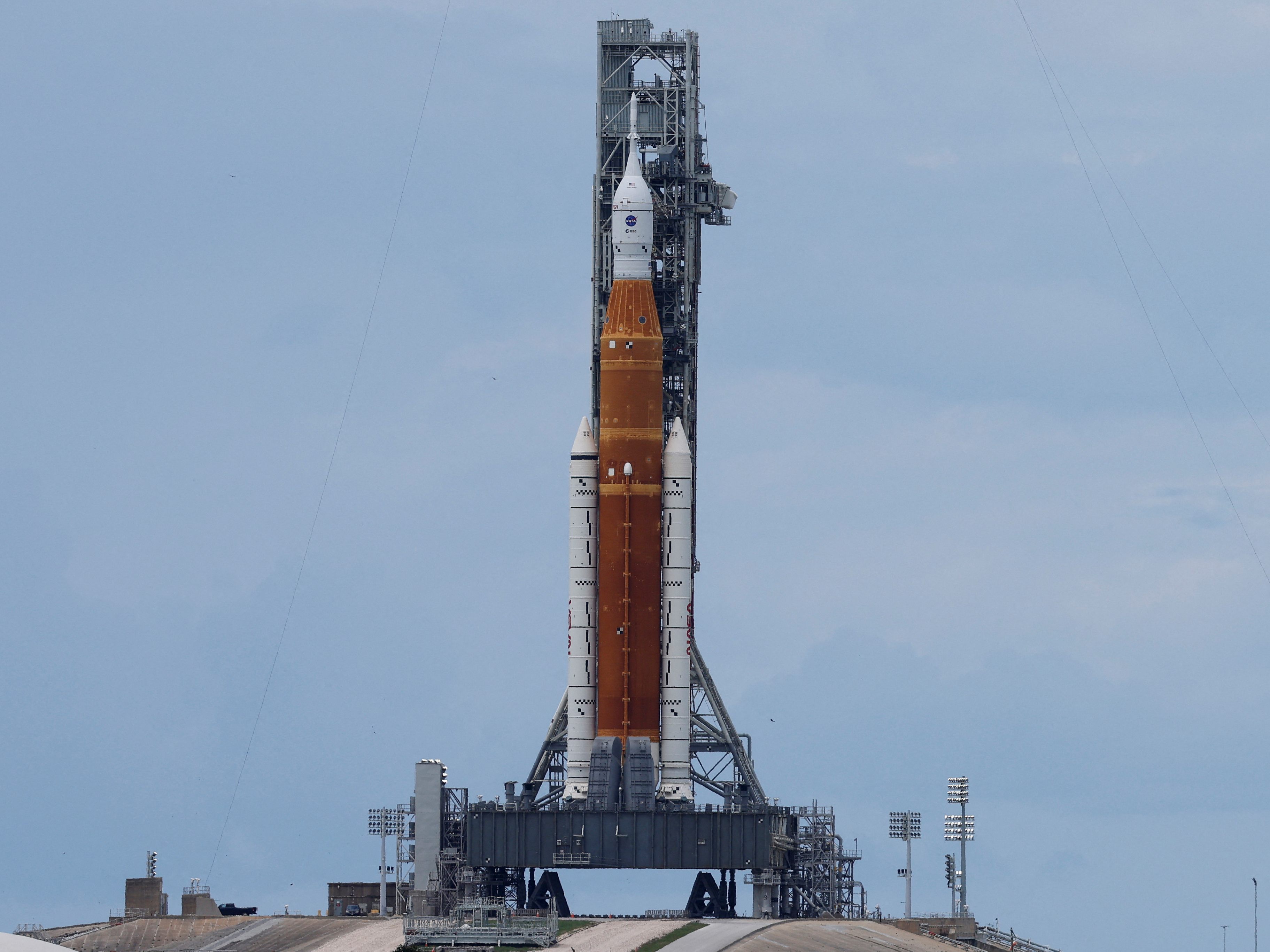 Die NASA startet mit der Mission "Artemis I" zum Mond.