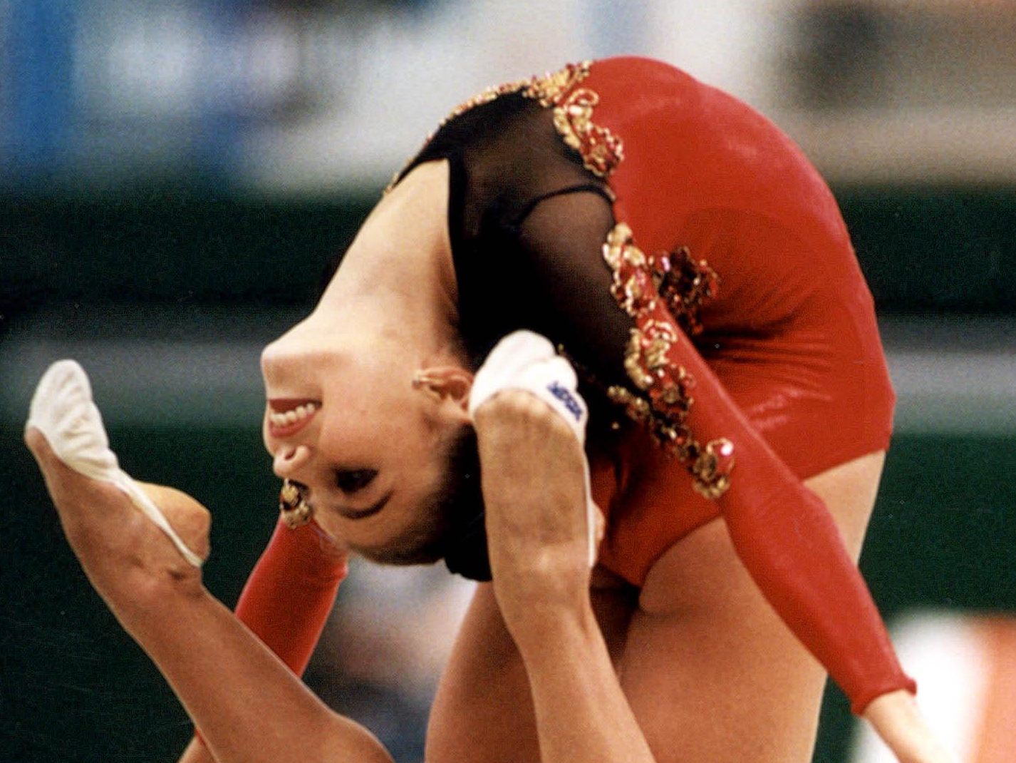 Die ehemalige Sportgymnastin Alina Kabajewa steht nun auf der US-Sanktionsliste.