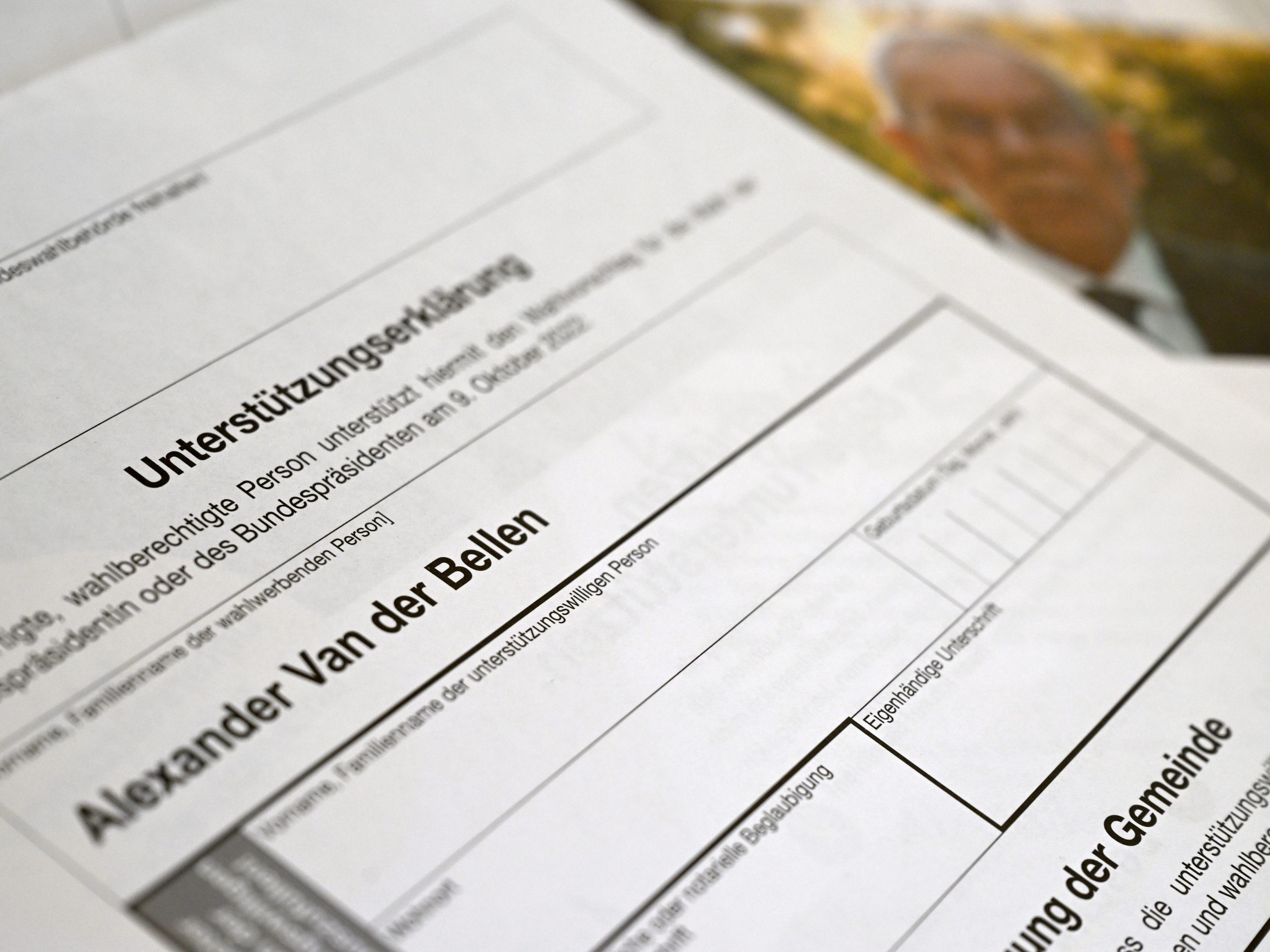 Dienstag startet das Sammeln der Unterstützungserklärungen.