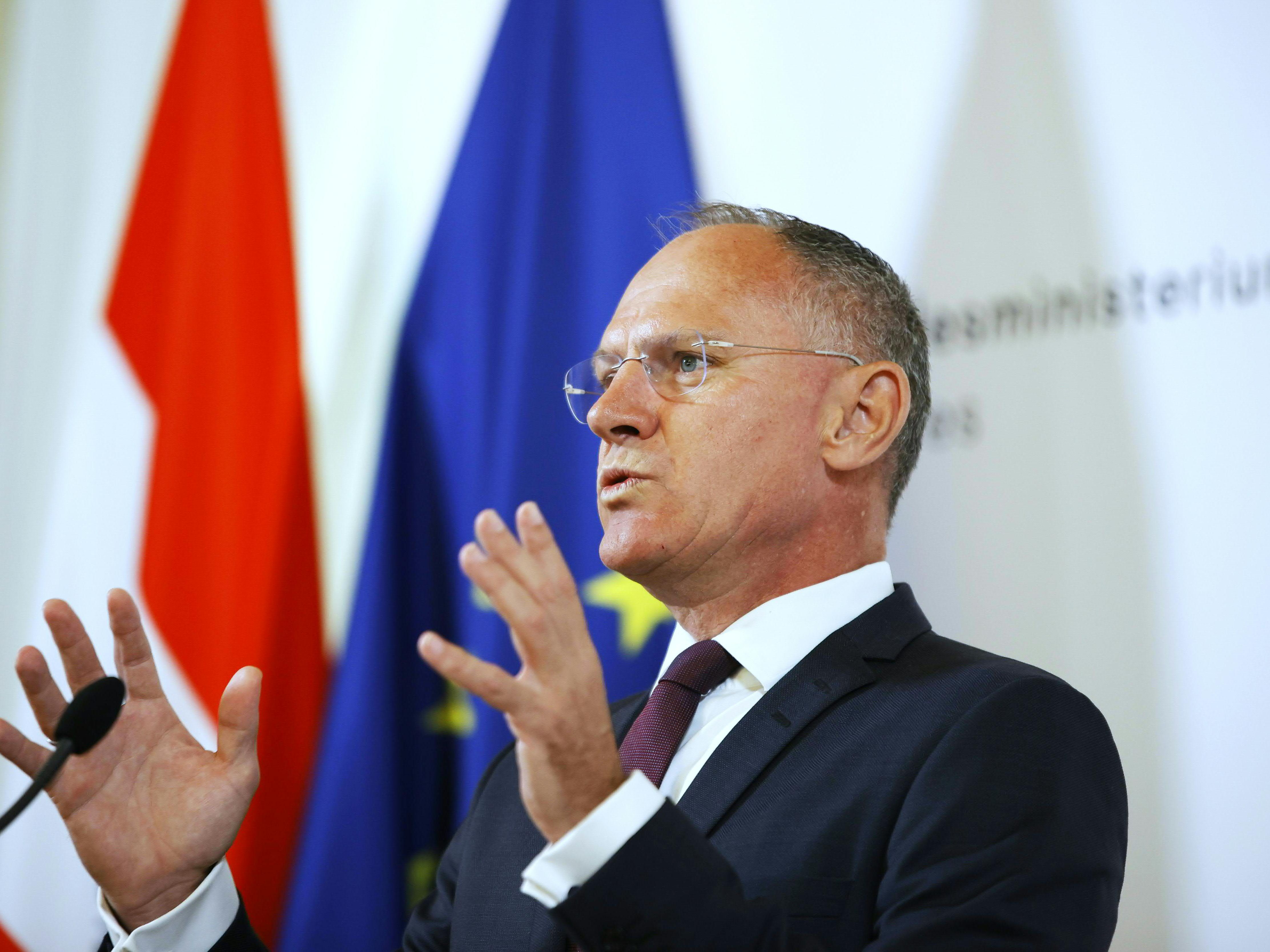 Innenminister Gerhard Karner.