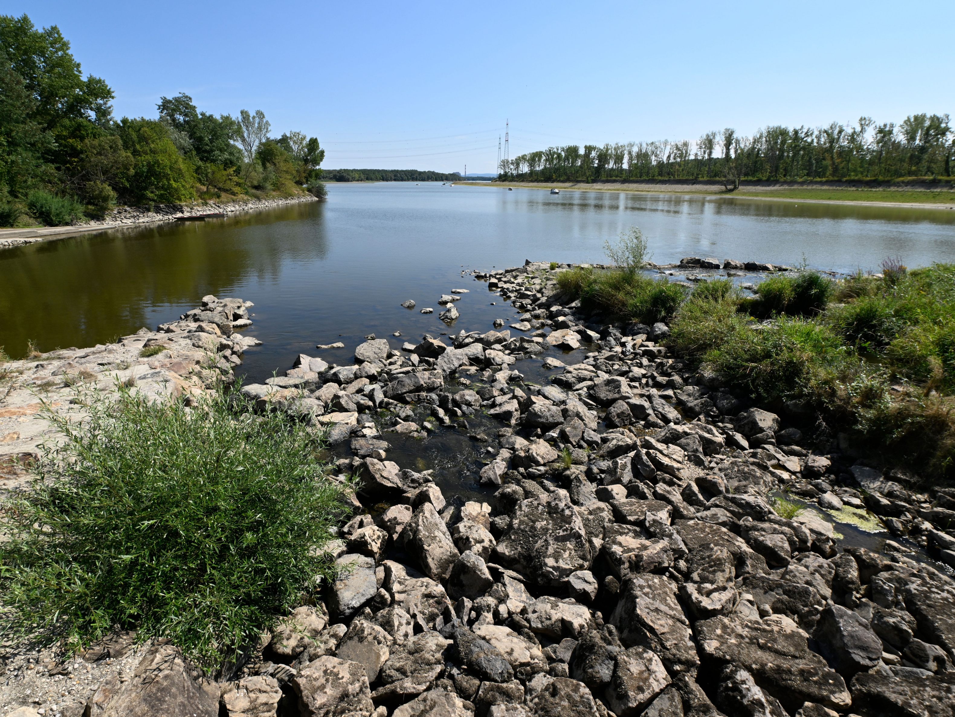 Stromproduktion aus Wasserkraft sank im Juli um 31 Prozent.