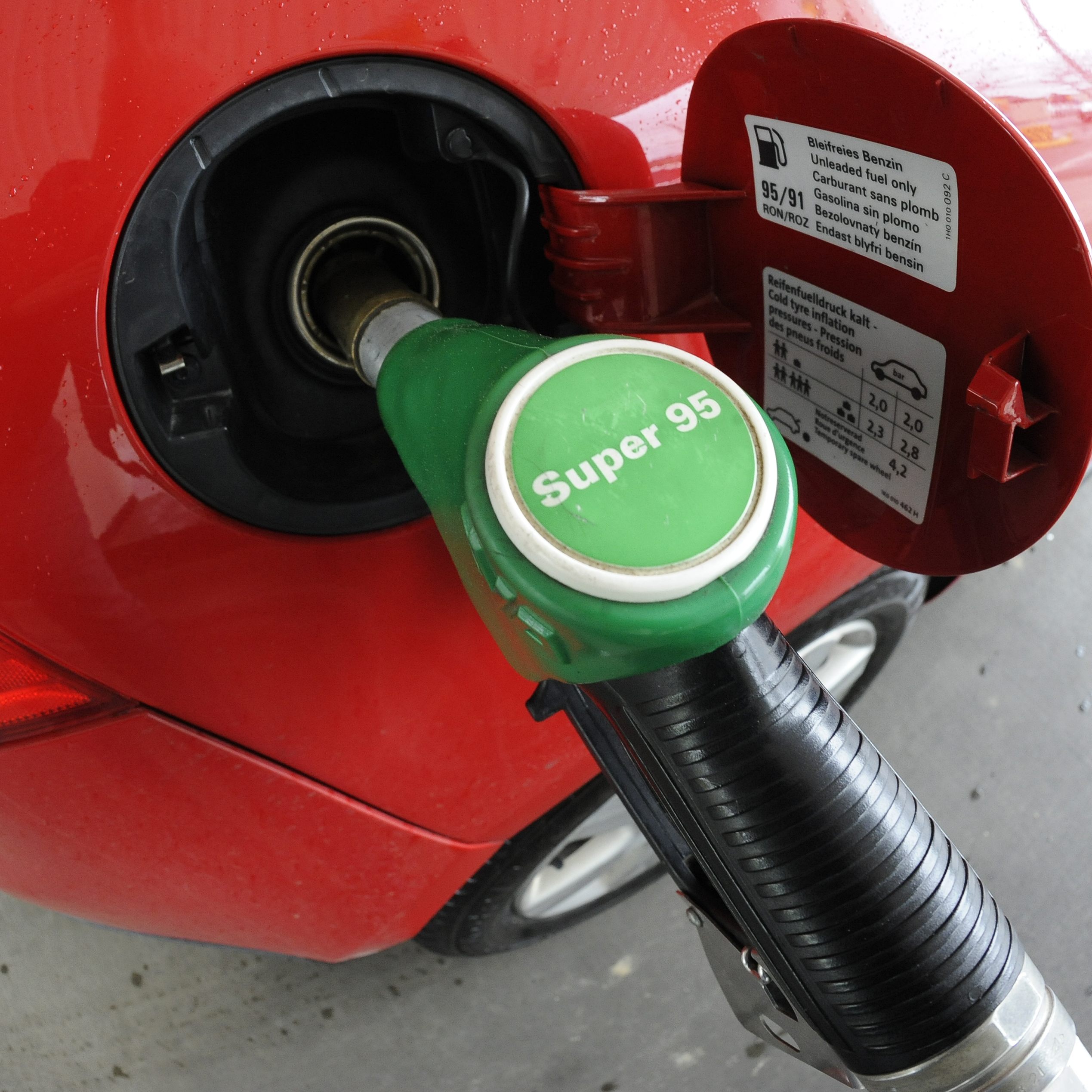 Spritpreise gehen in Österreich nach unten