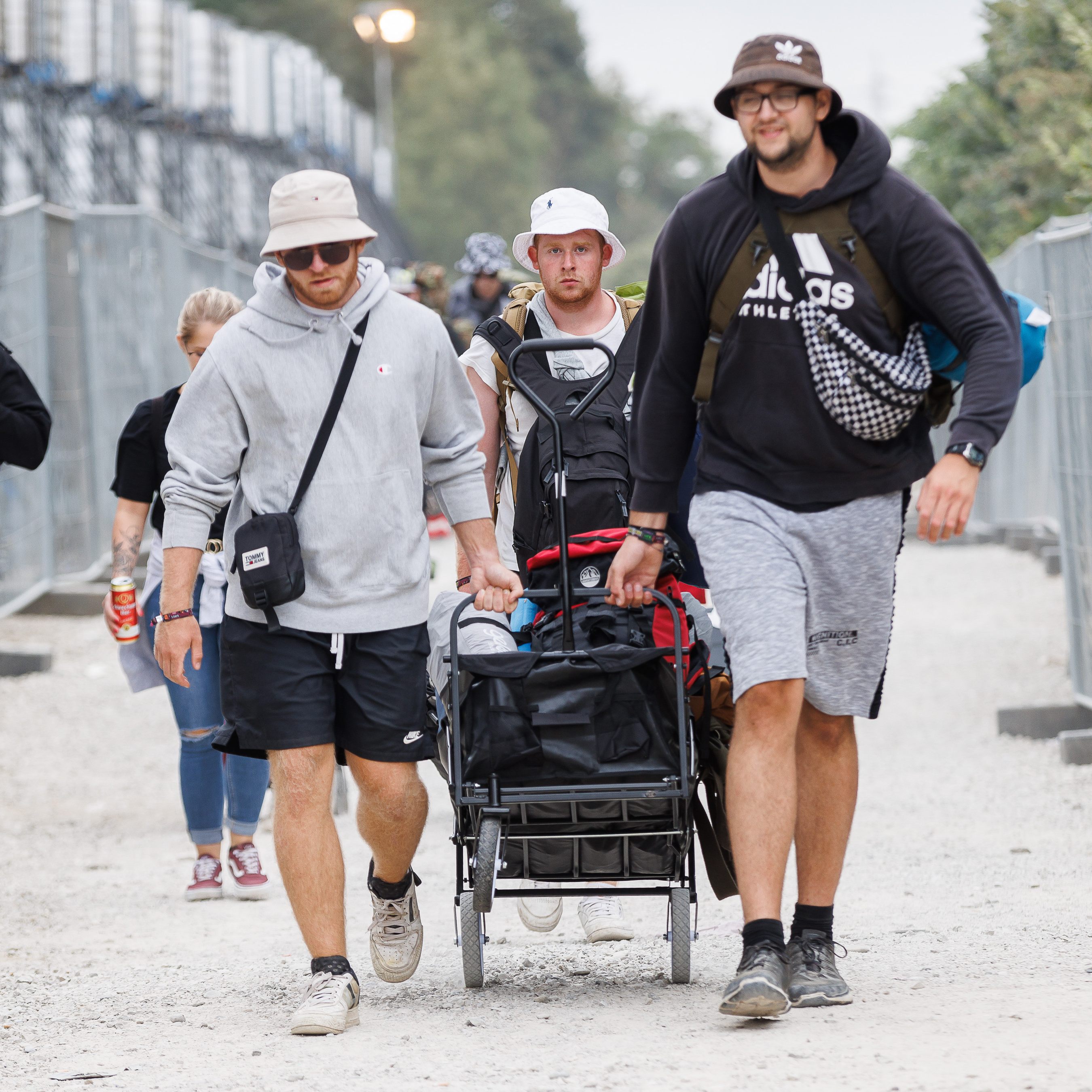 Die Abreise vom Frequency Festival 2022 erfolgte verstärkt mit den Öffis.