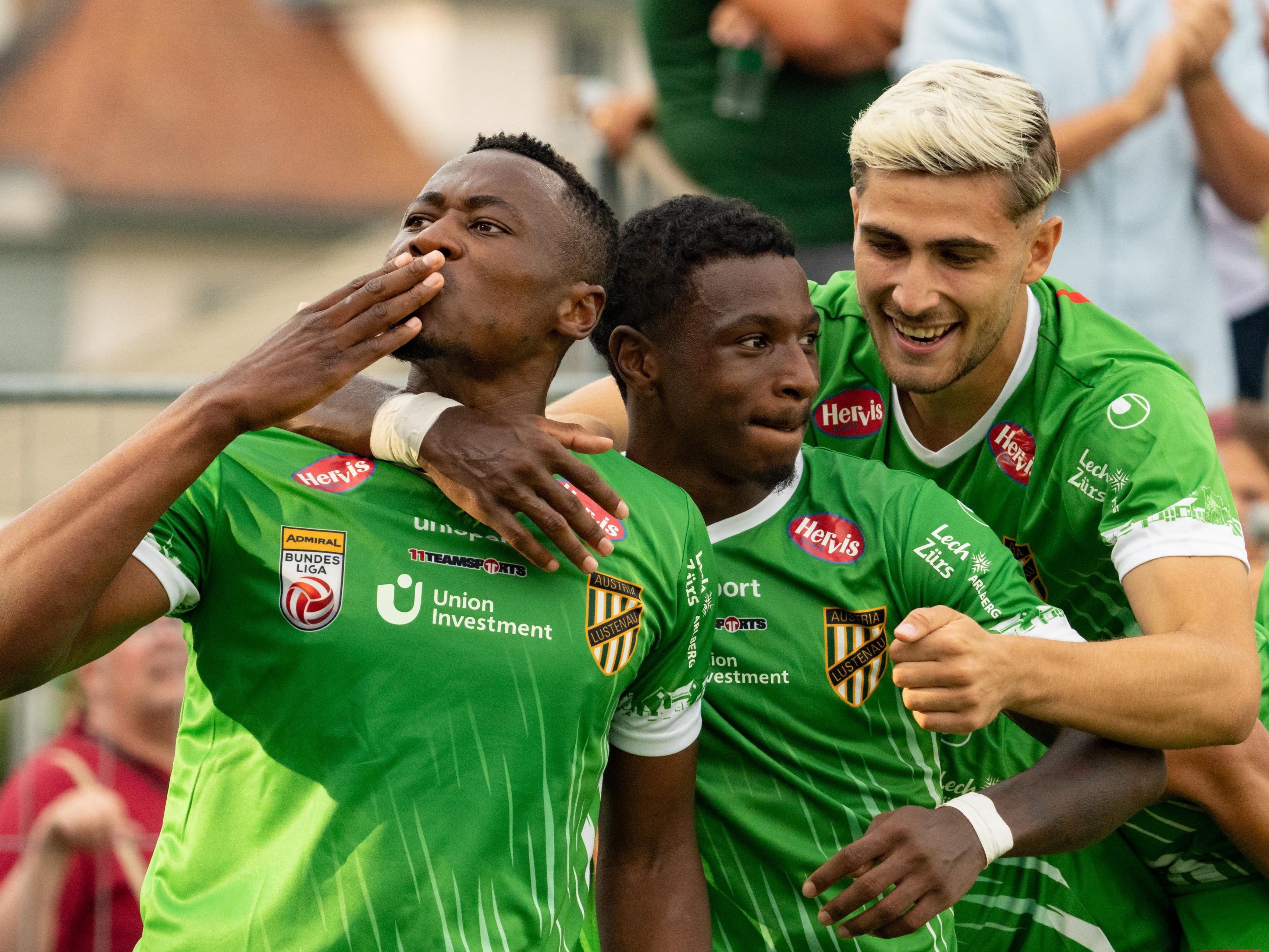 Austria Lustenau geht als Vorarlbergs Nummer 1 ins Derby. Austria Lustenau geht als Vorarlbergs Nummer 1 ins Derby.