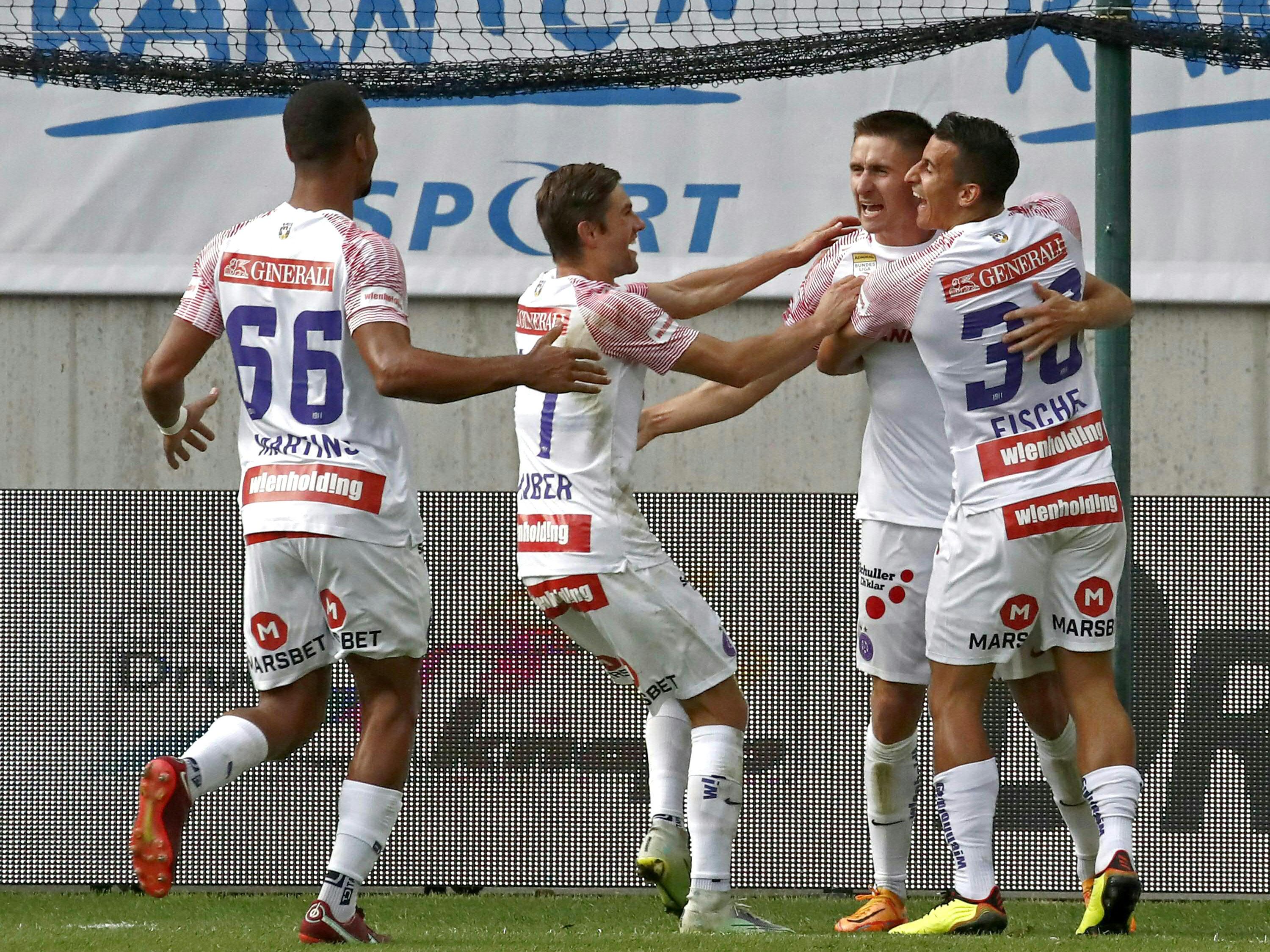 LIVE-Ticker zum Spiel Austria Wien gegen Austria Lustenau ab 19 Uhr.