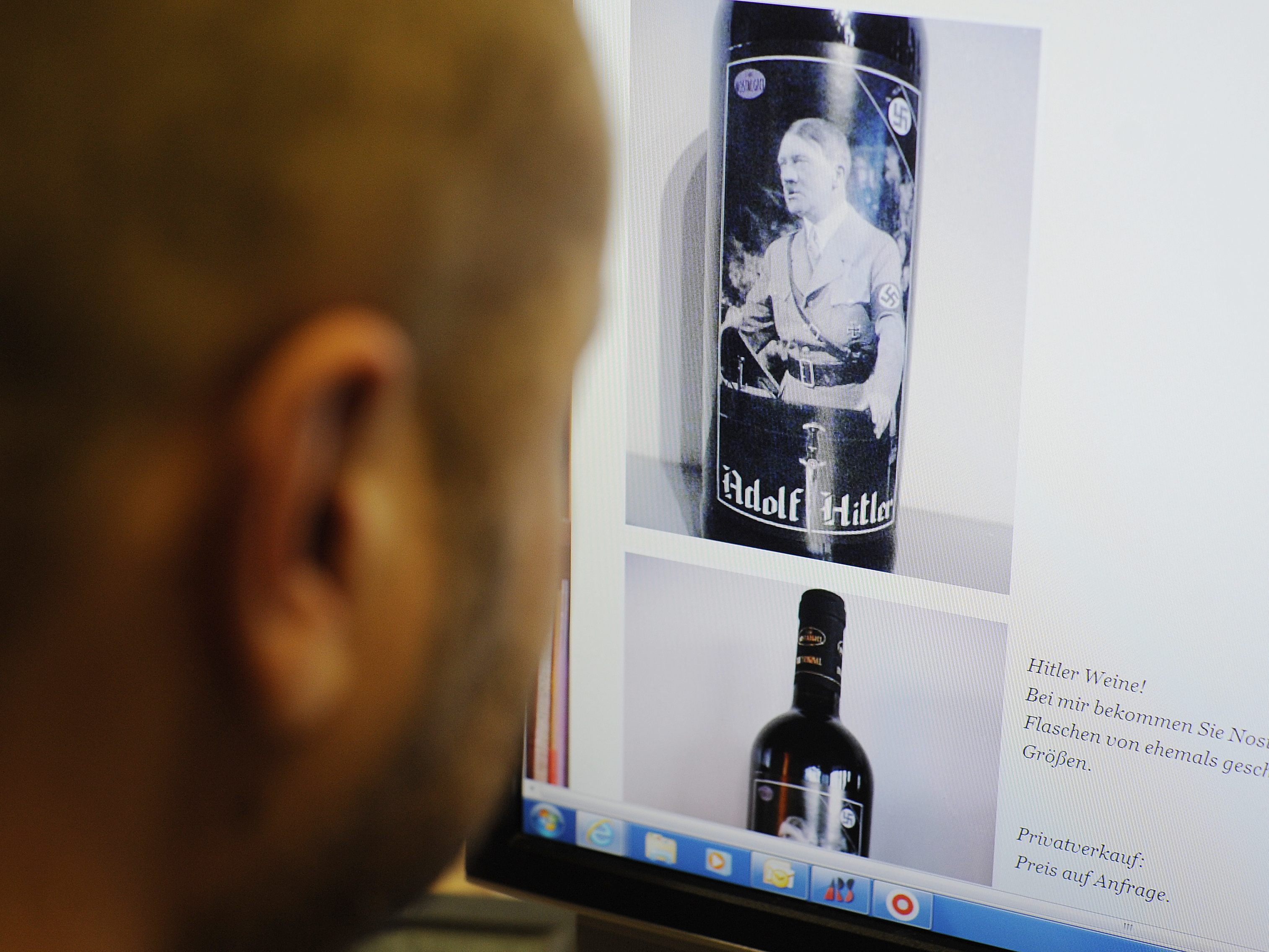 Nun gibt es das "Aus" für den "Hitler-Wein" aus Italien. Nun gibt es das "Aus" für den "Hitler-Wein" aus Italien.