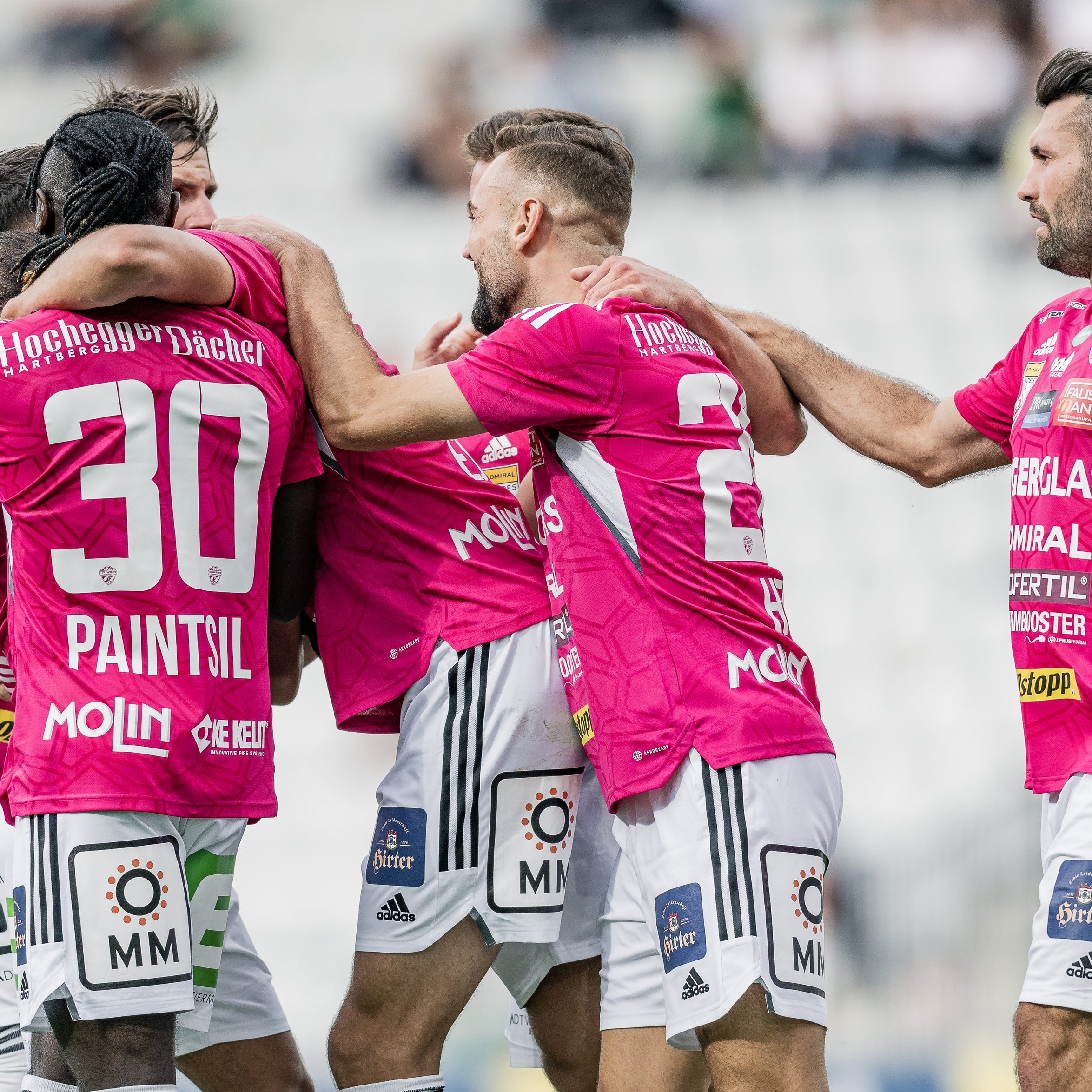 LIVE-Ticker zum Spiel Hartberg gegen RB Salzburg ab 19.30 Uhr.