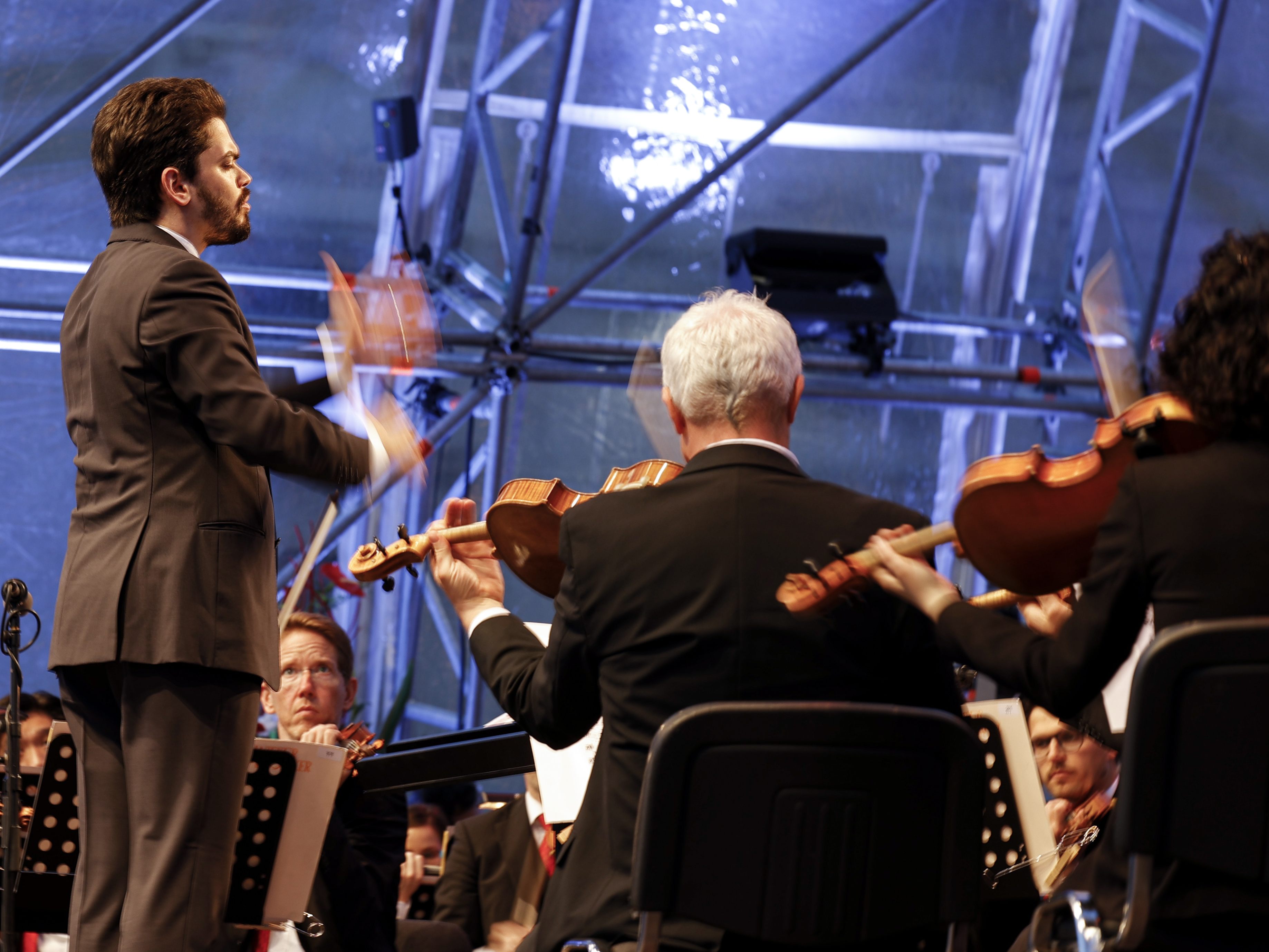 Mit den Wiener Symphonikern wurde der Kultursommer Wien 2022 eröffnet.