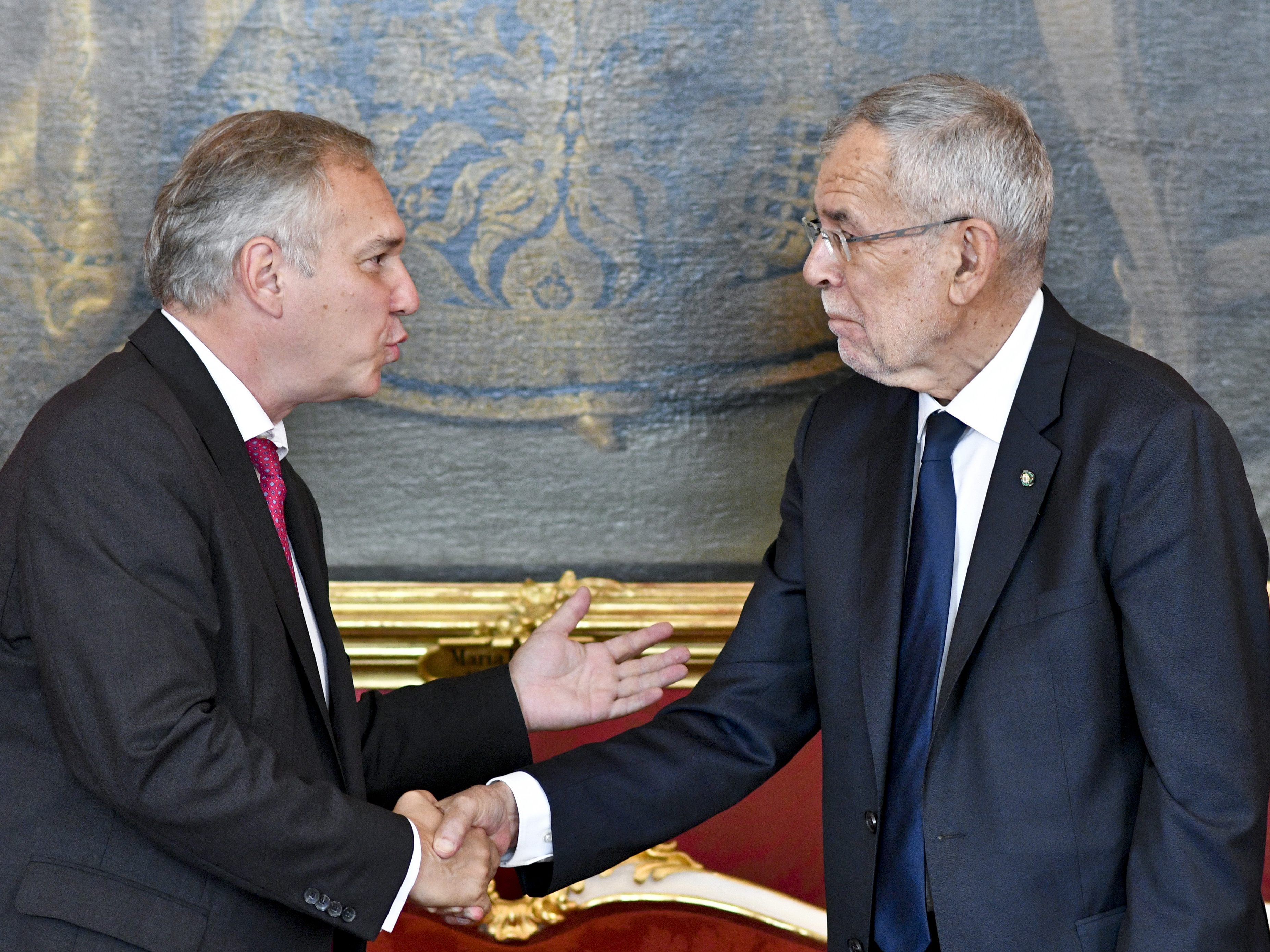 Rosenkranz sieht sich "auf jeden Fall" in einer Stichwahl mit Amtsinhaber Van der Bellen.