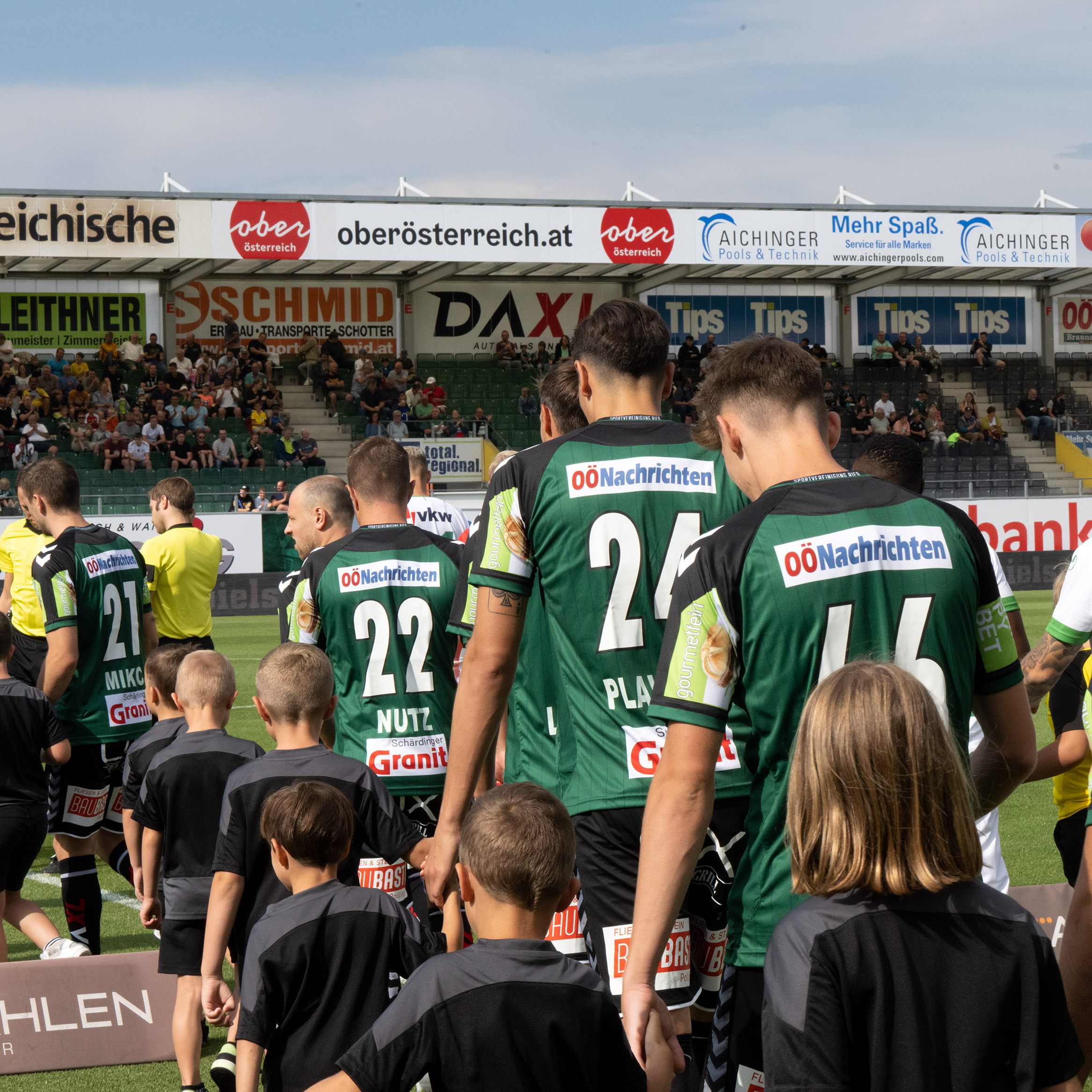 LIVE-Ticker zum Spiel SV Ried gegen SK Sturm Graz ab 17 Uhr.