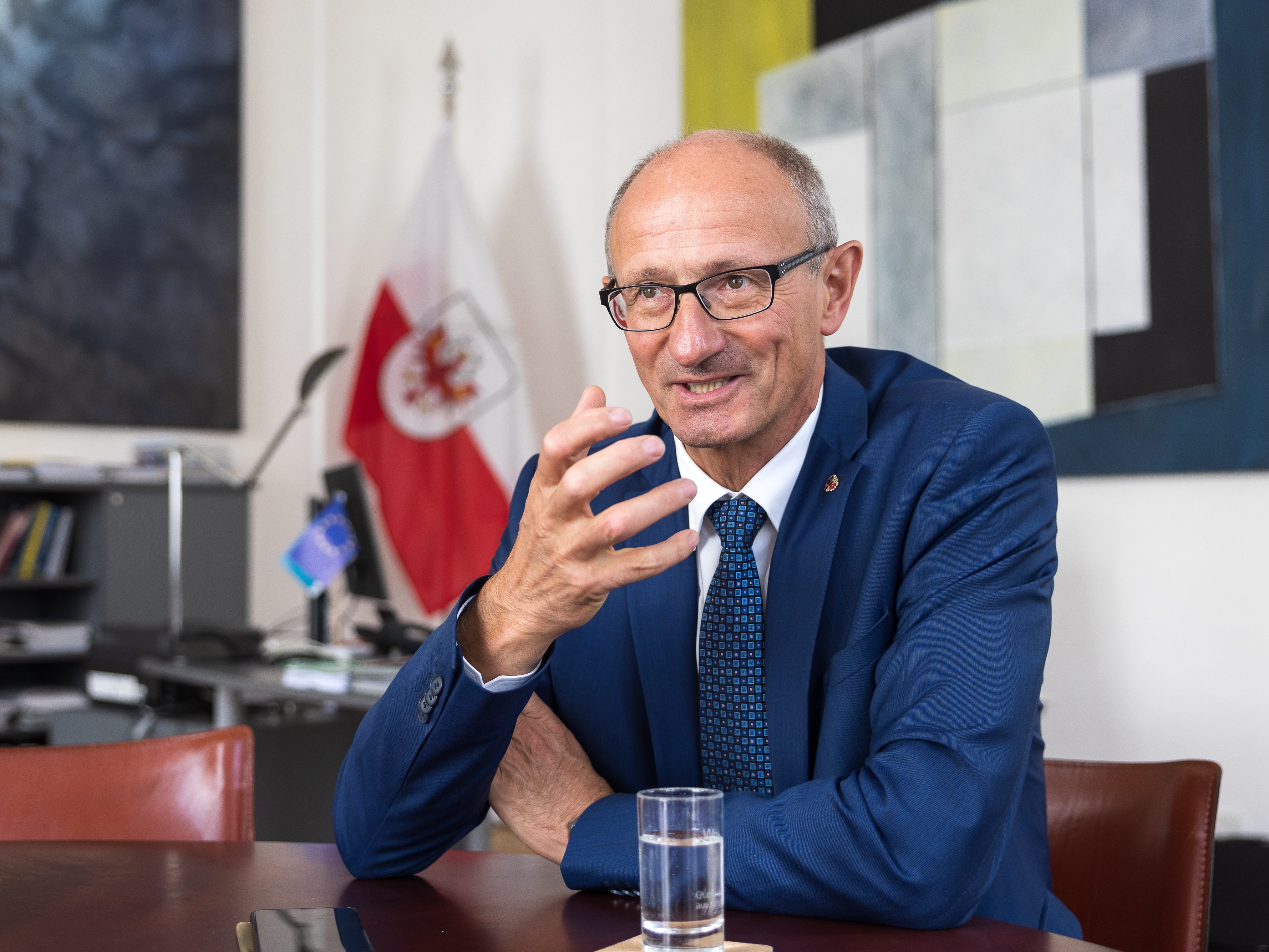 Mattle unterstützt Van der Bellen bei der BP-Wahl.