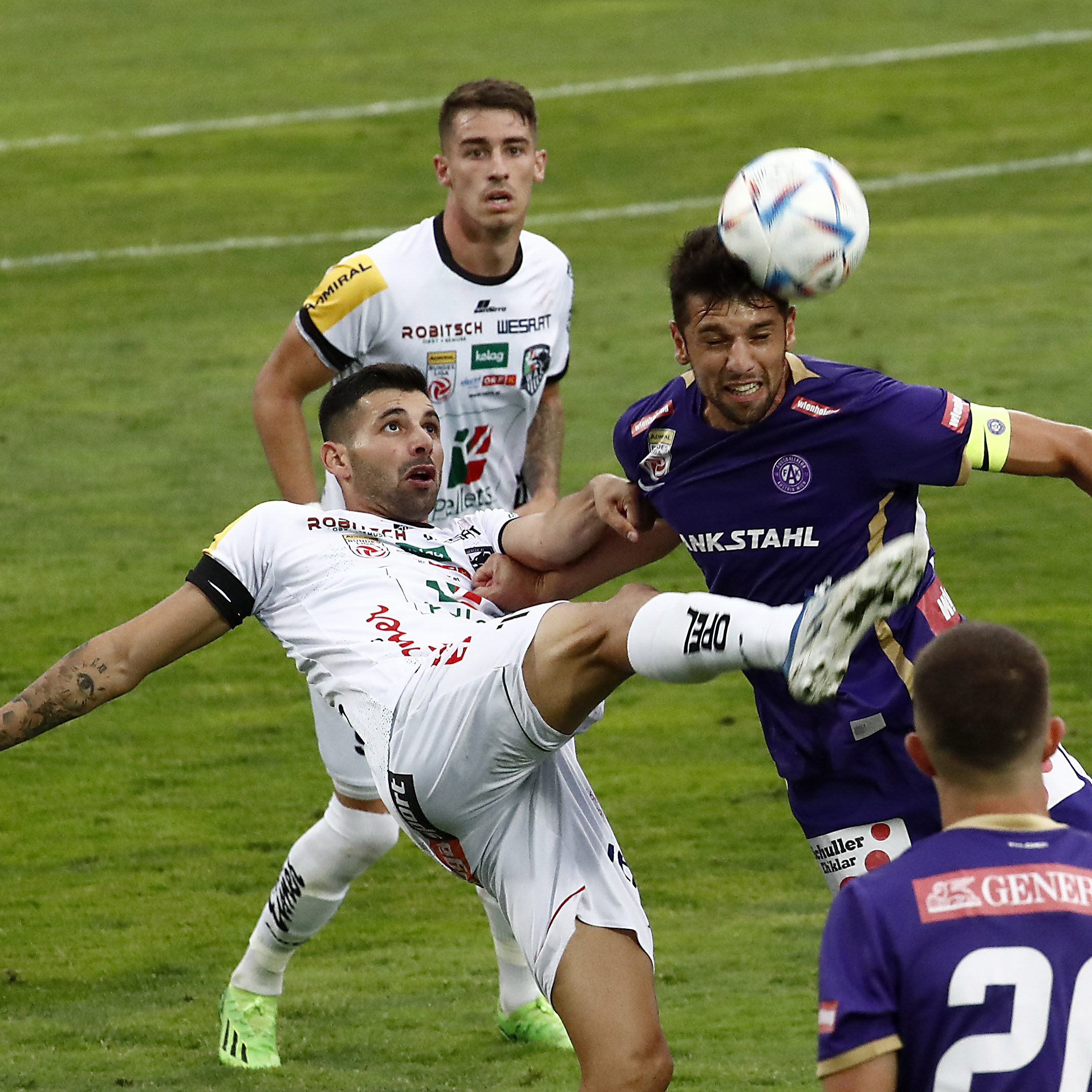 Austria Wien gelang Sieg beim WAC.