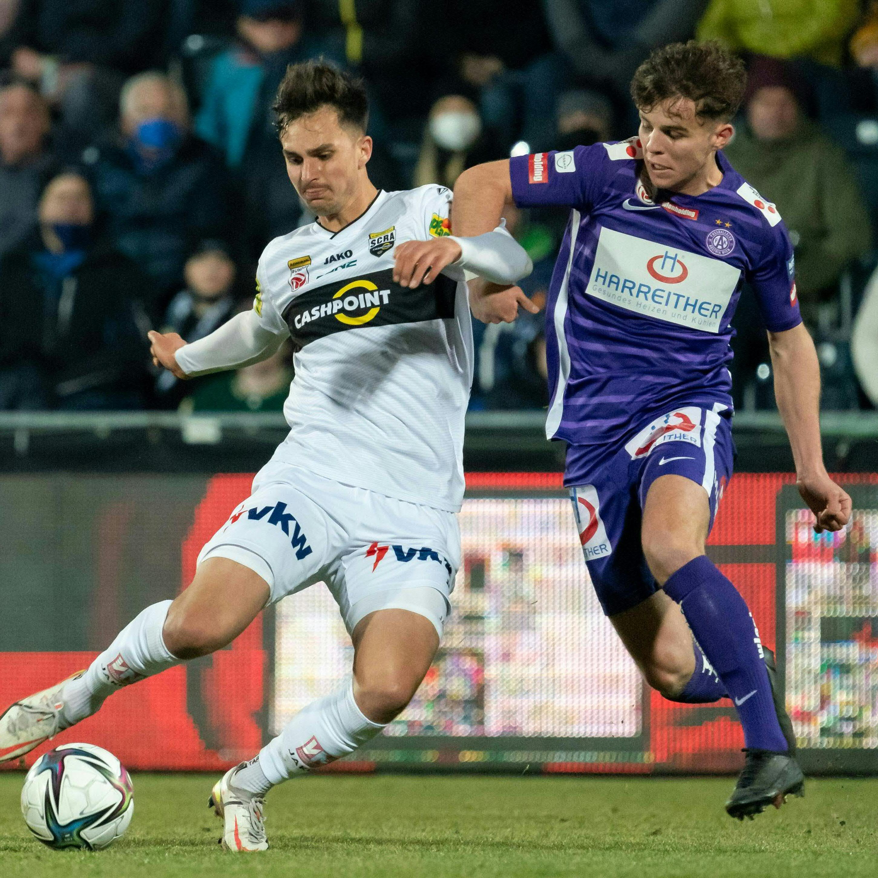 LIVE-Ticker zum Spiel SCR Altach gegen Austria Wien ab 17 Uhr.