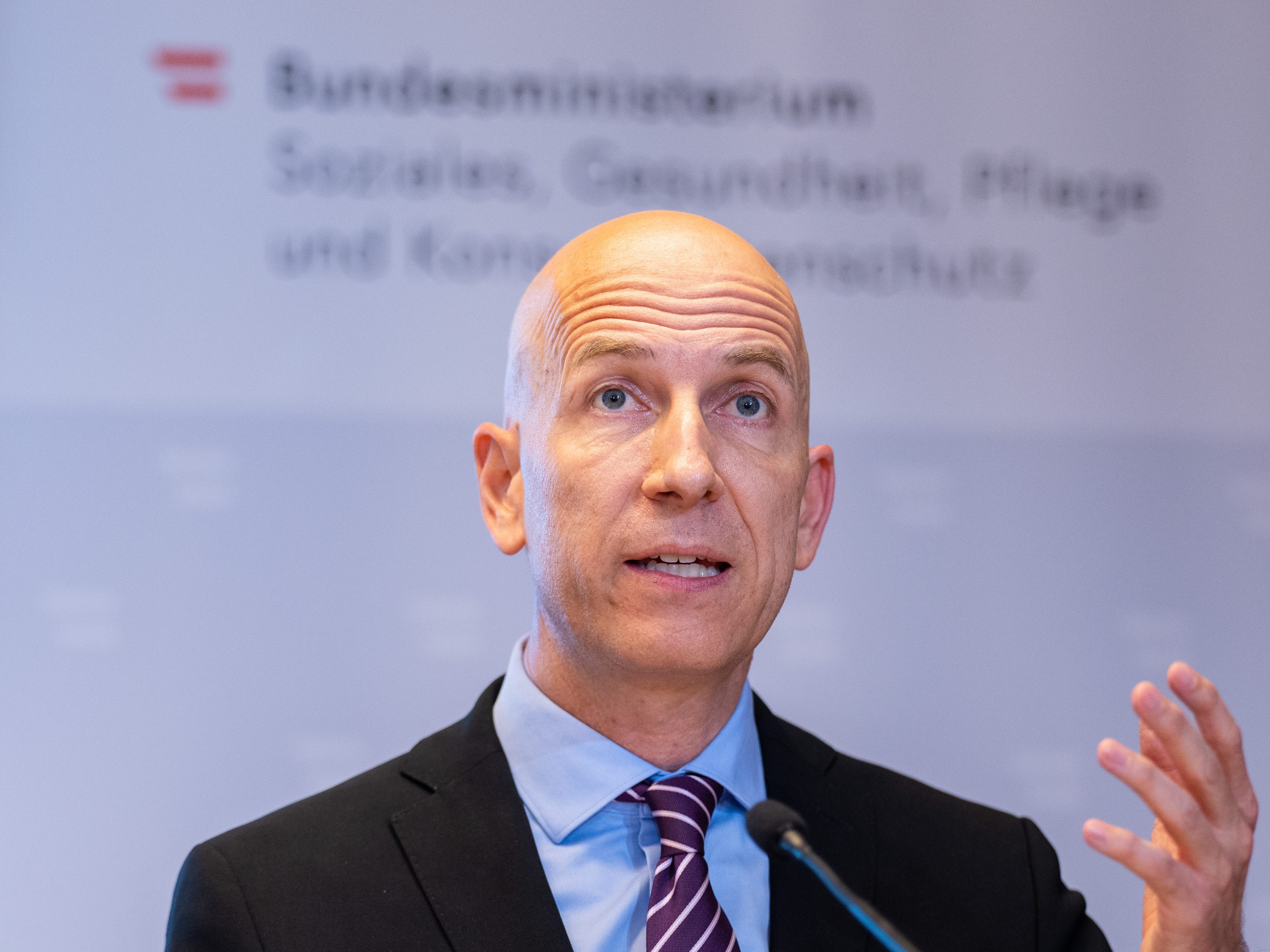 Wirtschafts- und Arbeitsminister Martin Kocher. Wirtschafts- und Arbeitsminister Martin Kocher.
