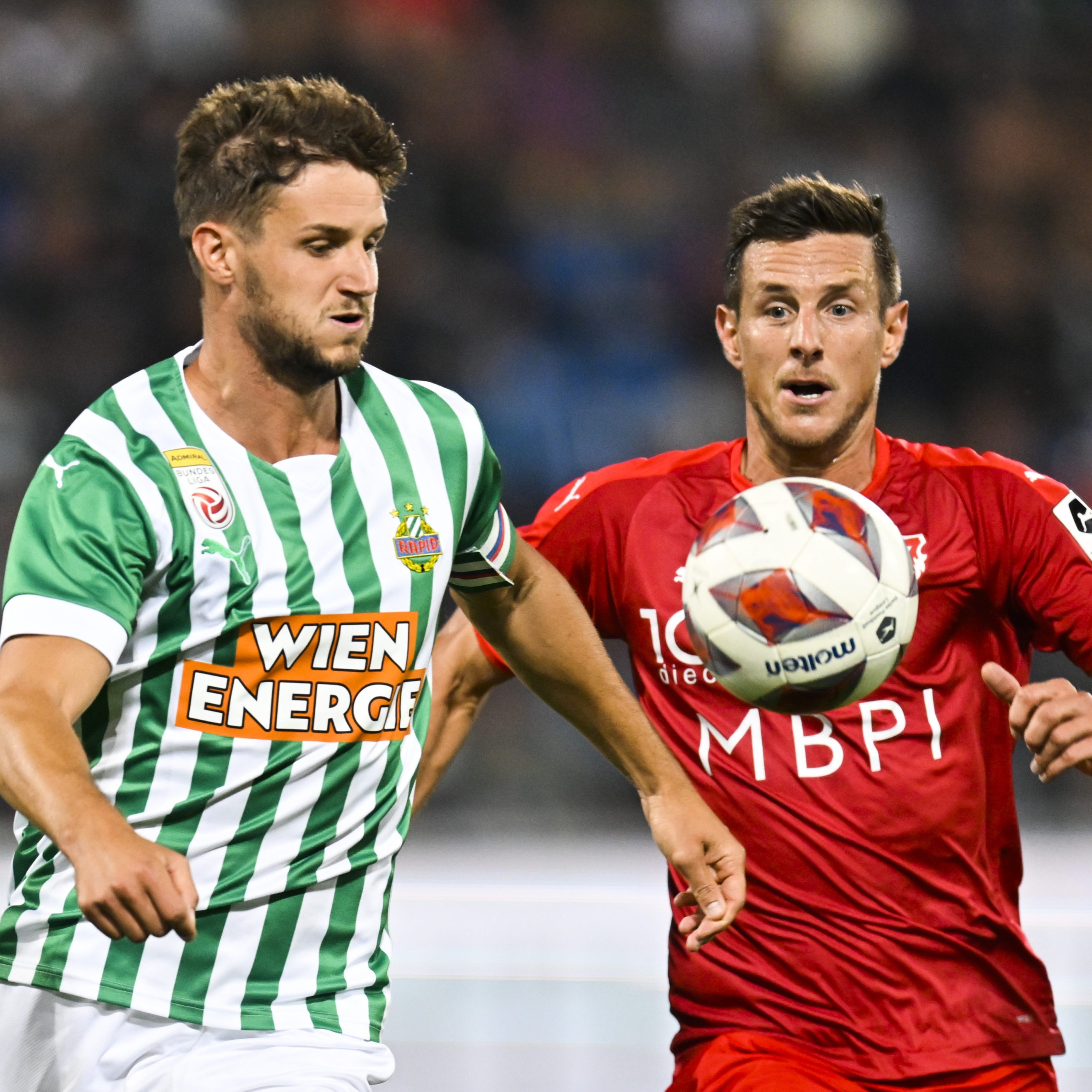 Hier sehen Sie das Match zwischen Rapid Wien und Vaduz live.