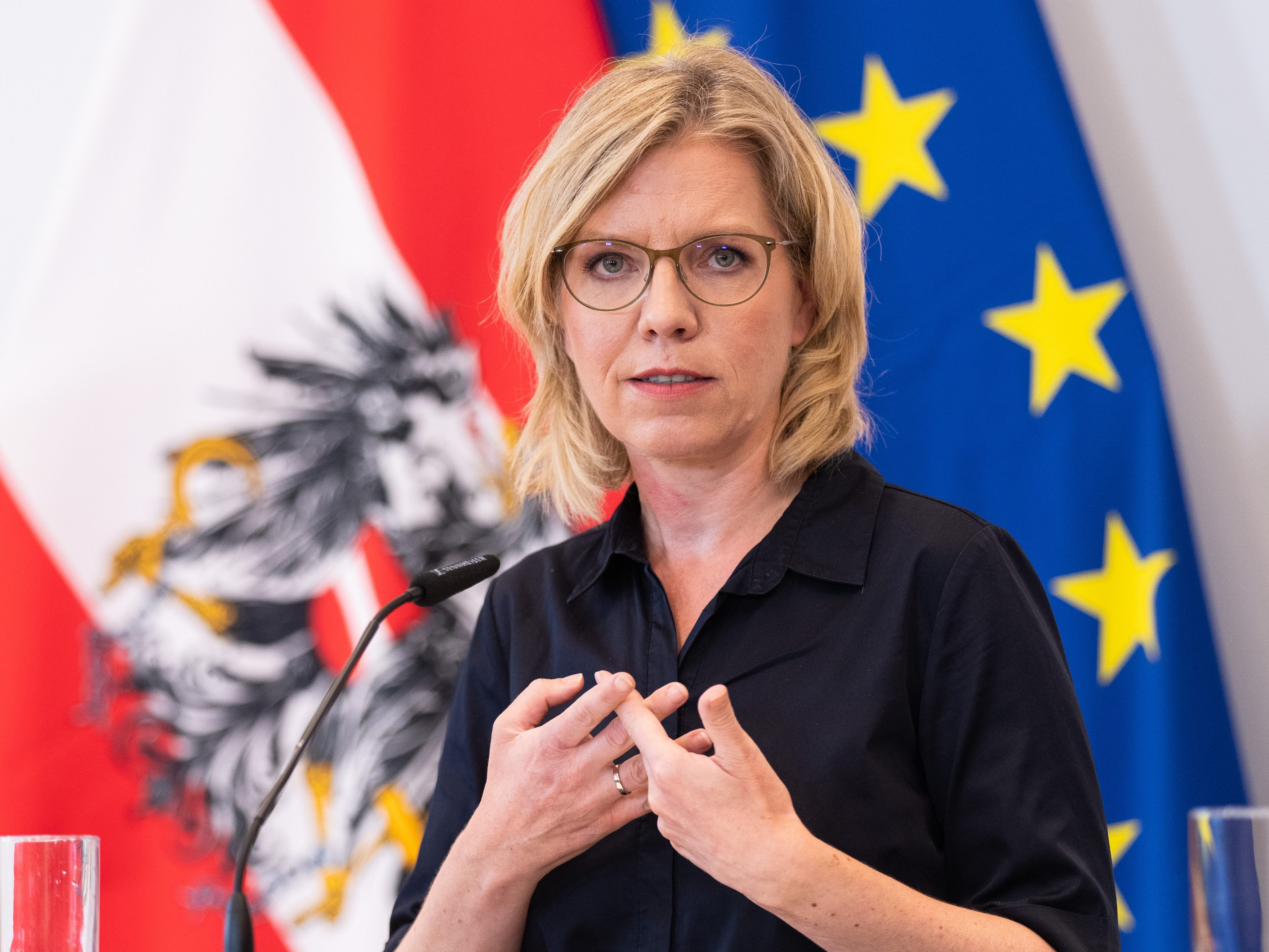 Energieministerin Leonore Gewessler (Grüne) begrüßte am Donnerstag die SPÖ-Vorschläge zur Gas-Lenkungsverordnung.