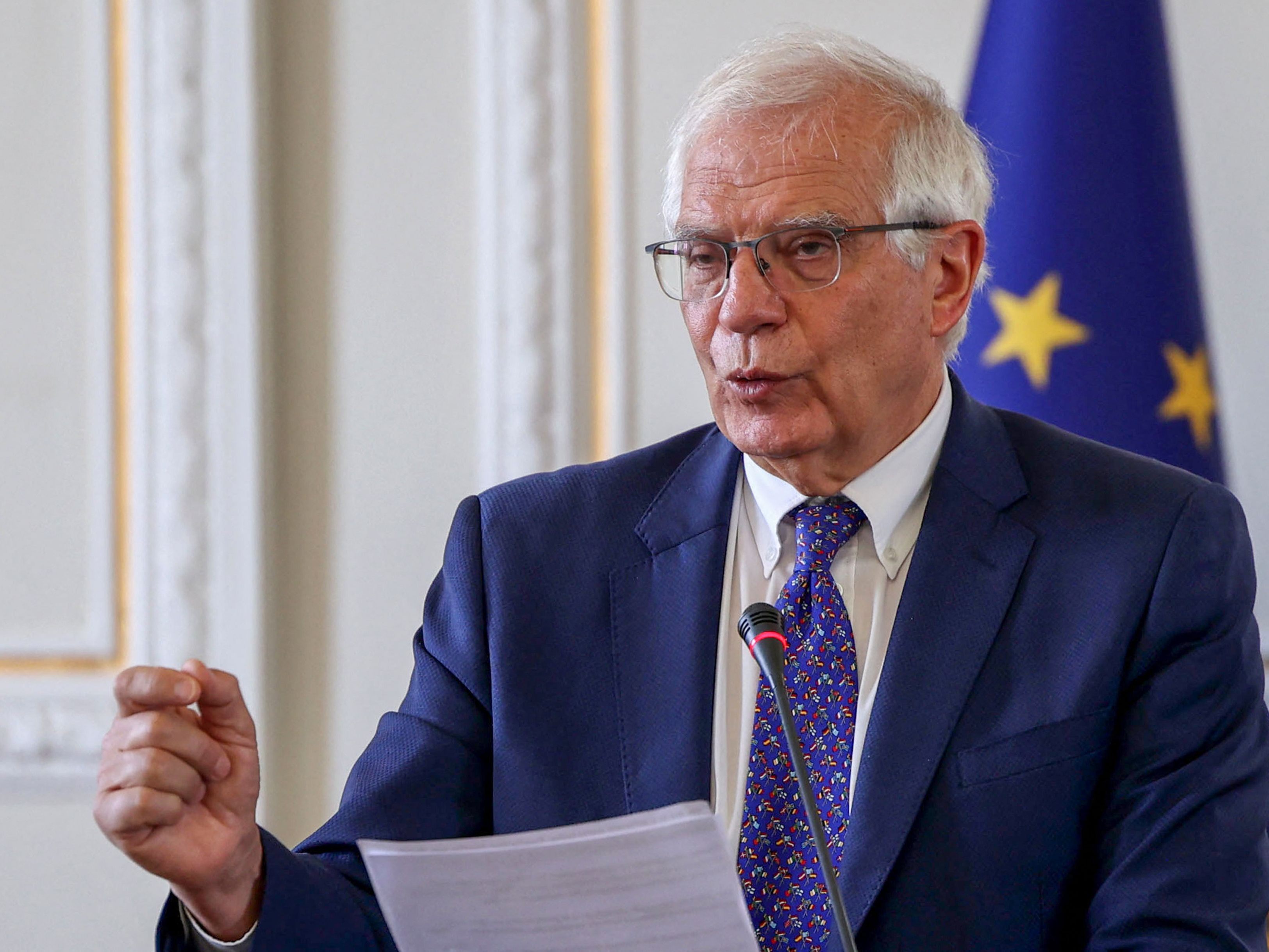 EU-Außenbeauftragten Josep Borrell sieht einen "sehr gutem Kompromiss für alle Beteiligten" EU-Außenbeauftragten Josep Borrell sieht einen "sehr gutem Kompromiss für alle Beteiligten"