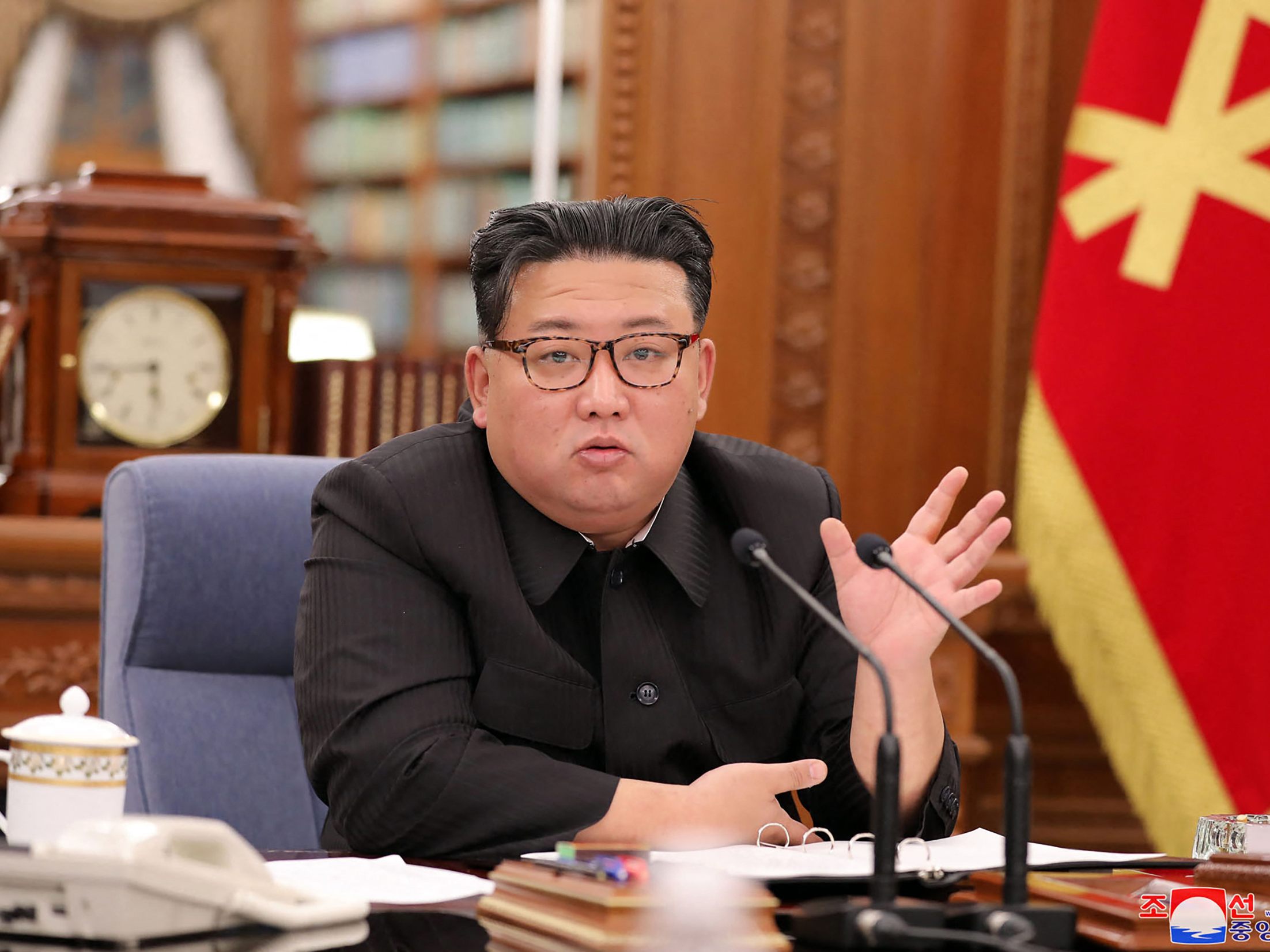 Spielt gern mit dem Feuer: Kim Jong Un.
