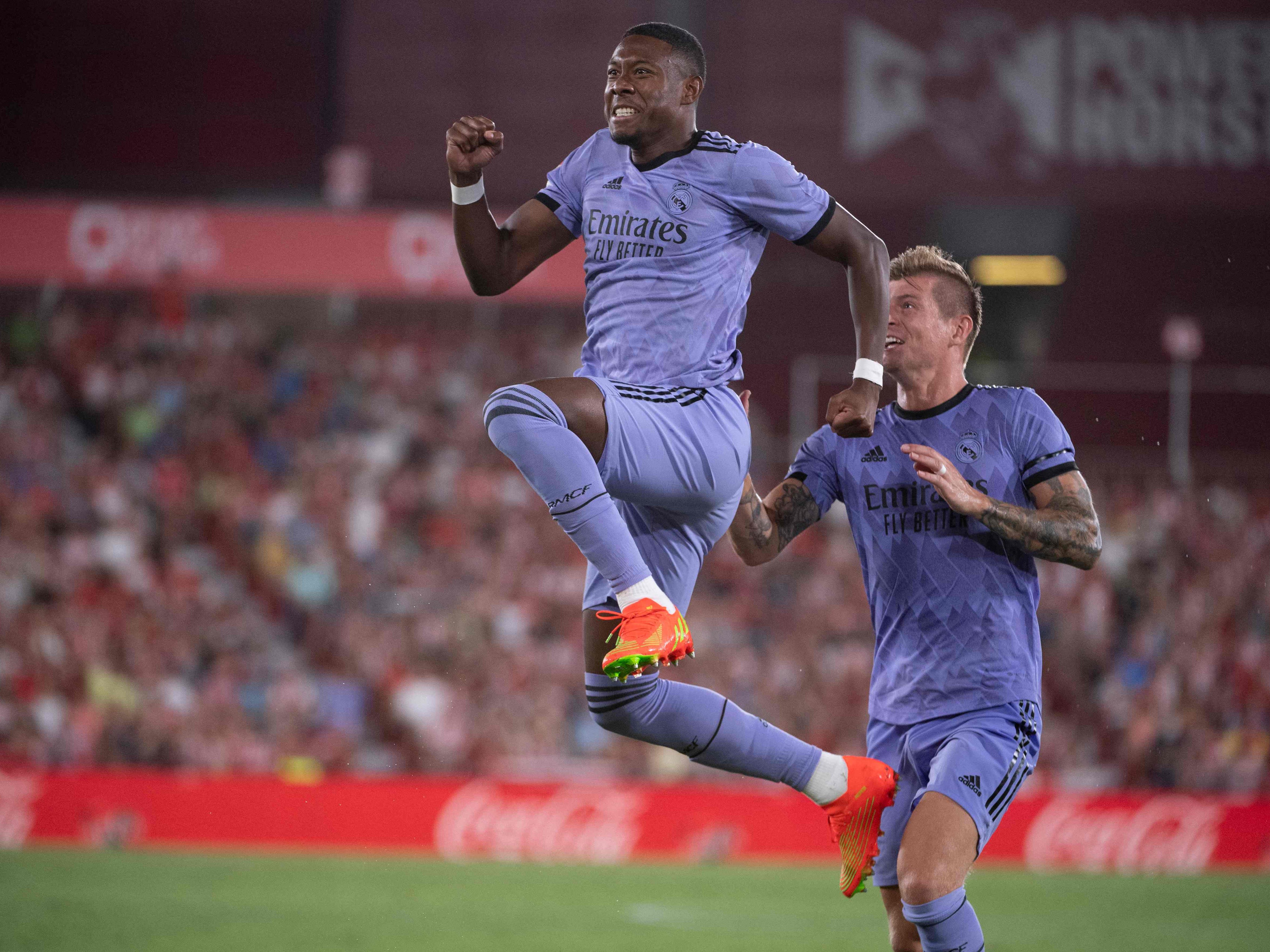 David Alaba verhalf Real Madrid zum Sieg. David Alaba verhalf Real Madrid zum Sieg.