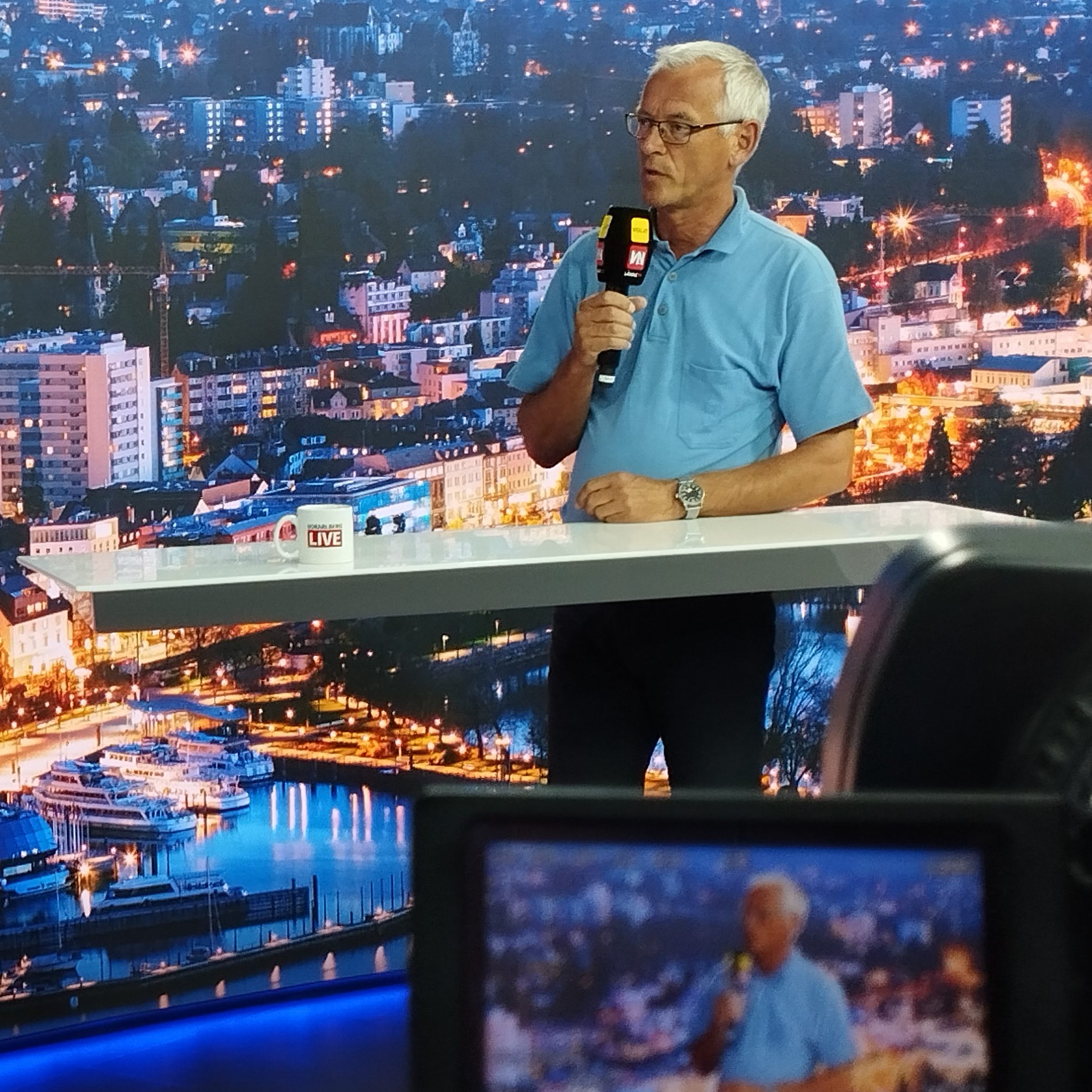 Josef Burtscher, Geschäftsführer Energieinstitut Vorarlberg, zu Gast bei "Vorarlberg LIVE".