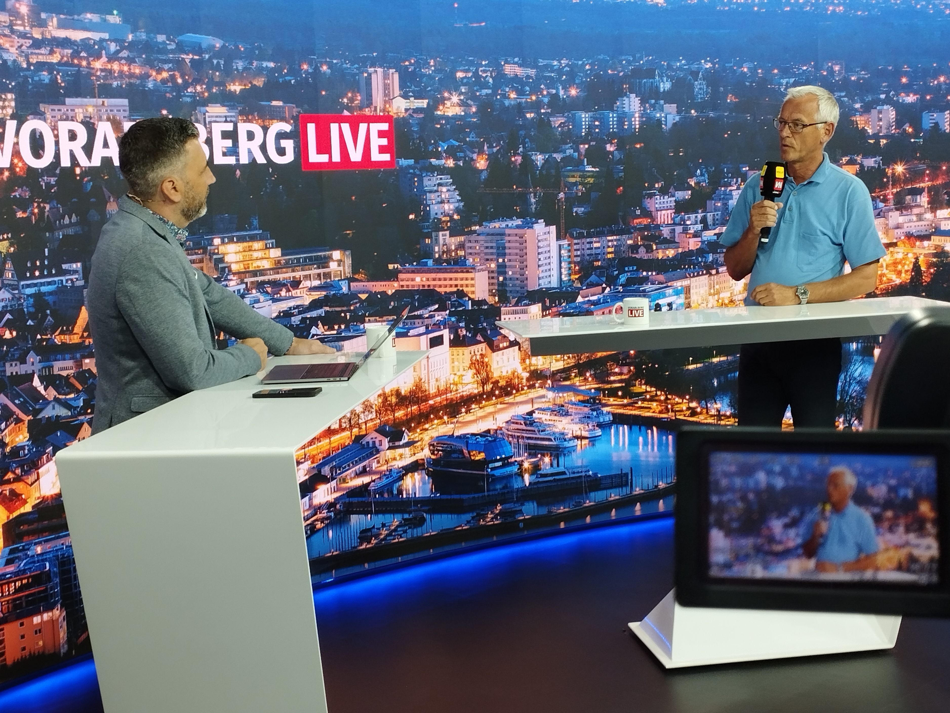 Josef Burtscher, Geschäftsführer Energieinstitut Vorarlberg, zu Gast bei "Vorarlberg LIVE".