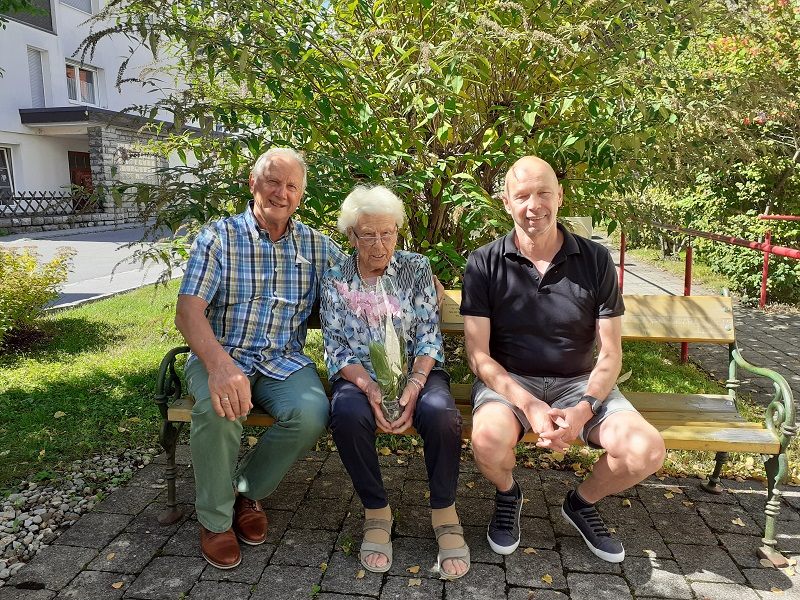 98er und immer noch fit und aktiv