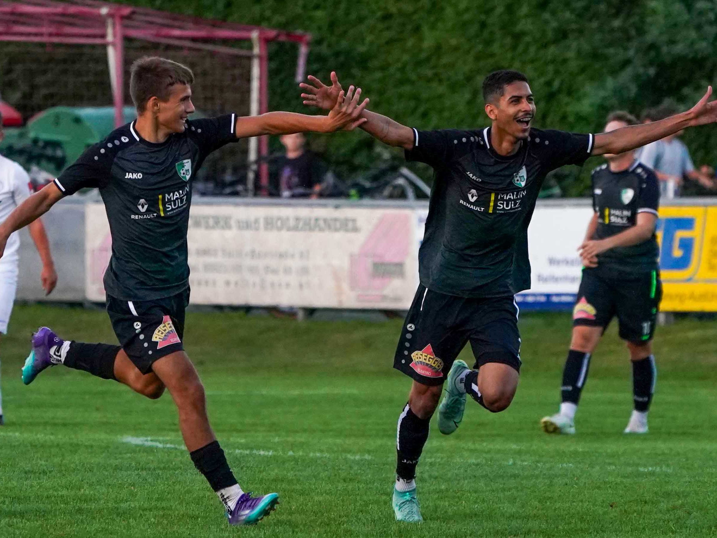 Florian Domig und Adiel Silva de Moura waren für zwei Tore verantwortlich Florian Domig und Adiel Silva de Moura waren für zwei Tore verantwortlich